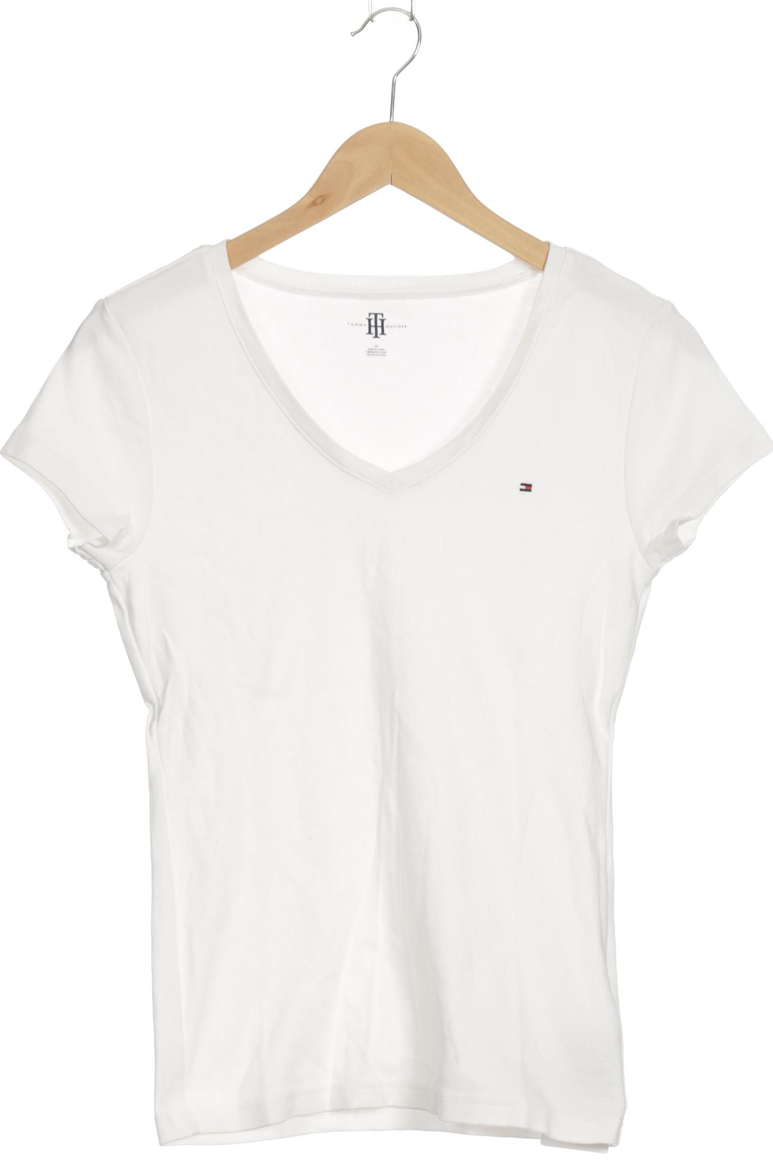

Tommy Hilfiger Damen T-Shirt, weiß, Gr. 38