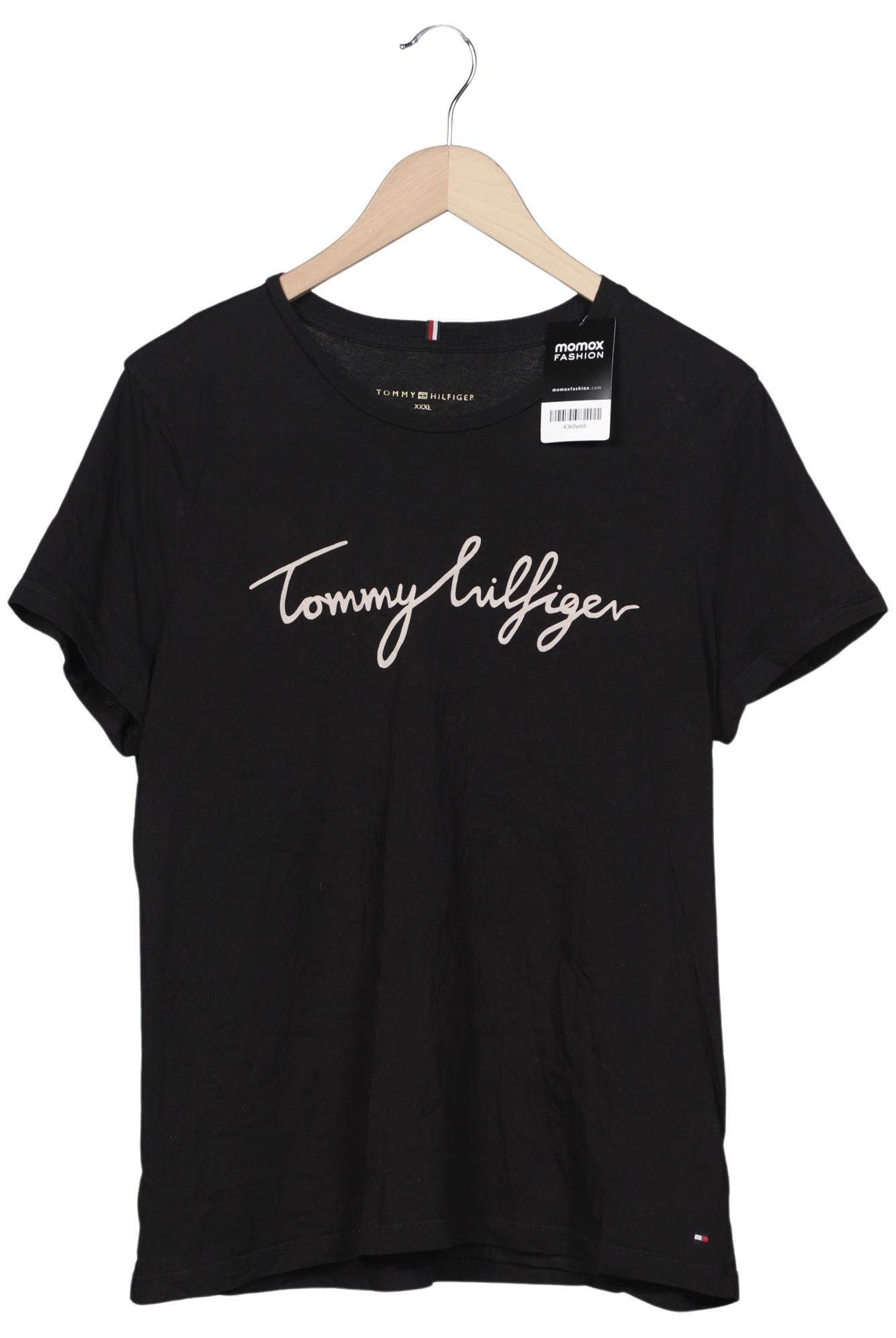 

Tommy Hilfiger Damen T-Shirt, schwarz, Gr. 48