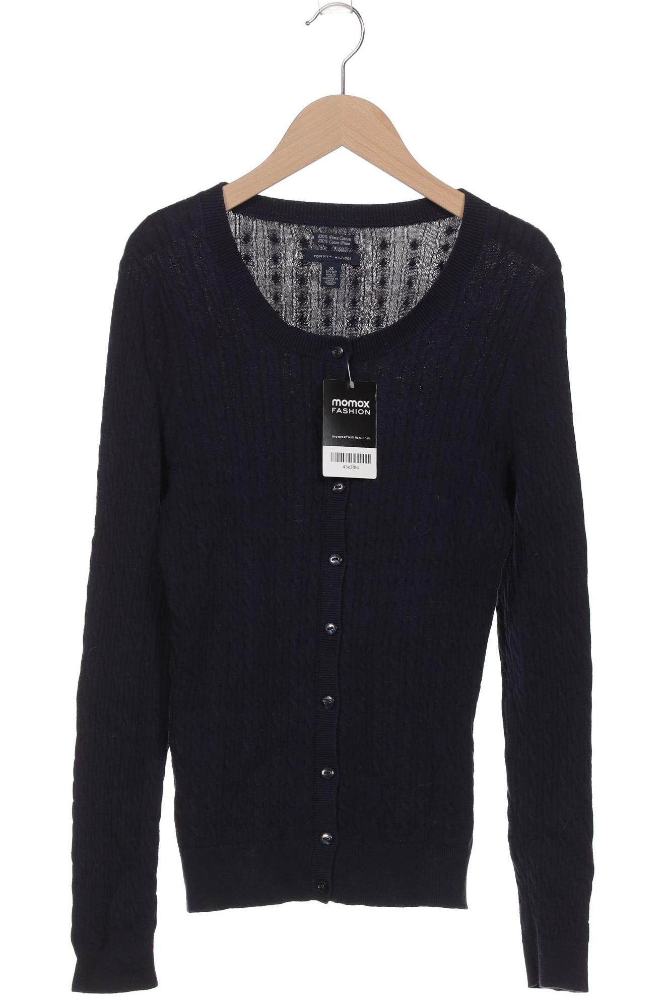 

Tommy Hilfiger Damen Strickjacke, marineblau, Gr. 34