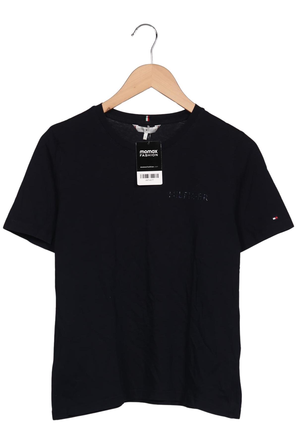 

Tommy Hilfiger Damen T-Shirt, marineblau, Gr. 36