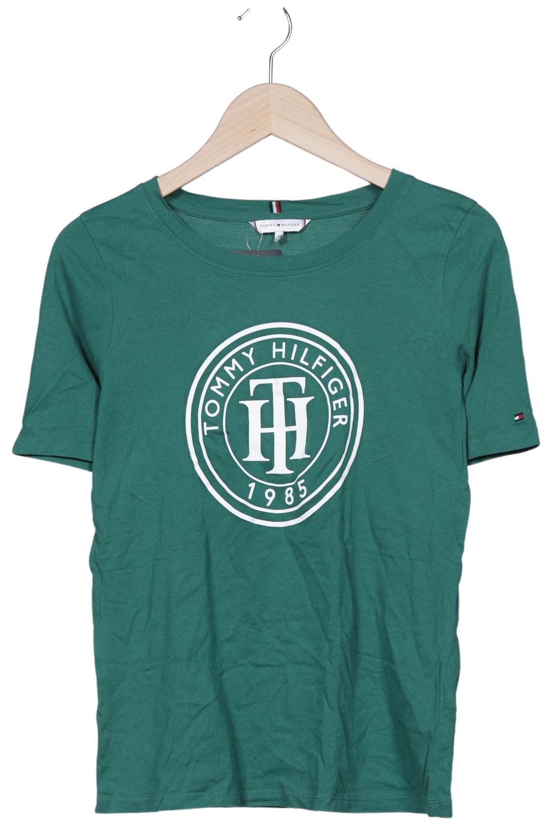 

Tommy Hilfiger Damen T-Shirt, grün, Gr. 38