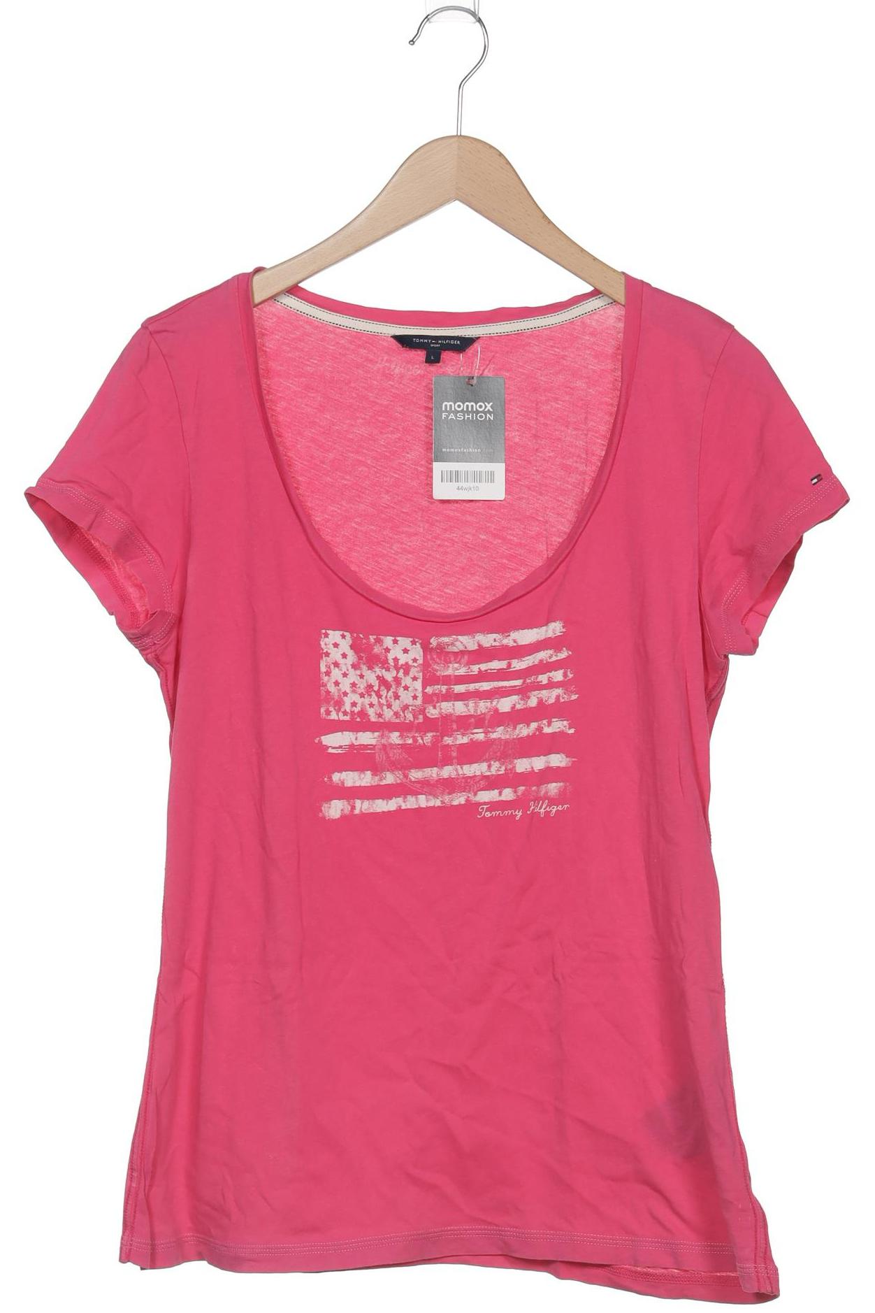 

Tommy Hilfiger Damen T-Shirt, pink, Gr. 42