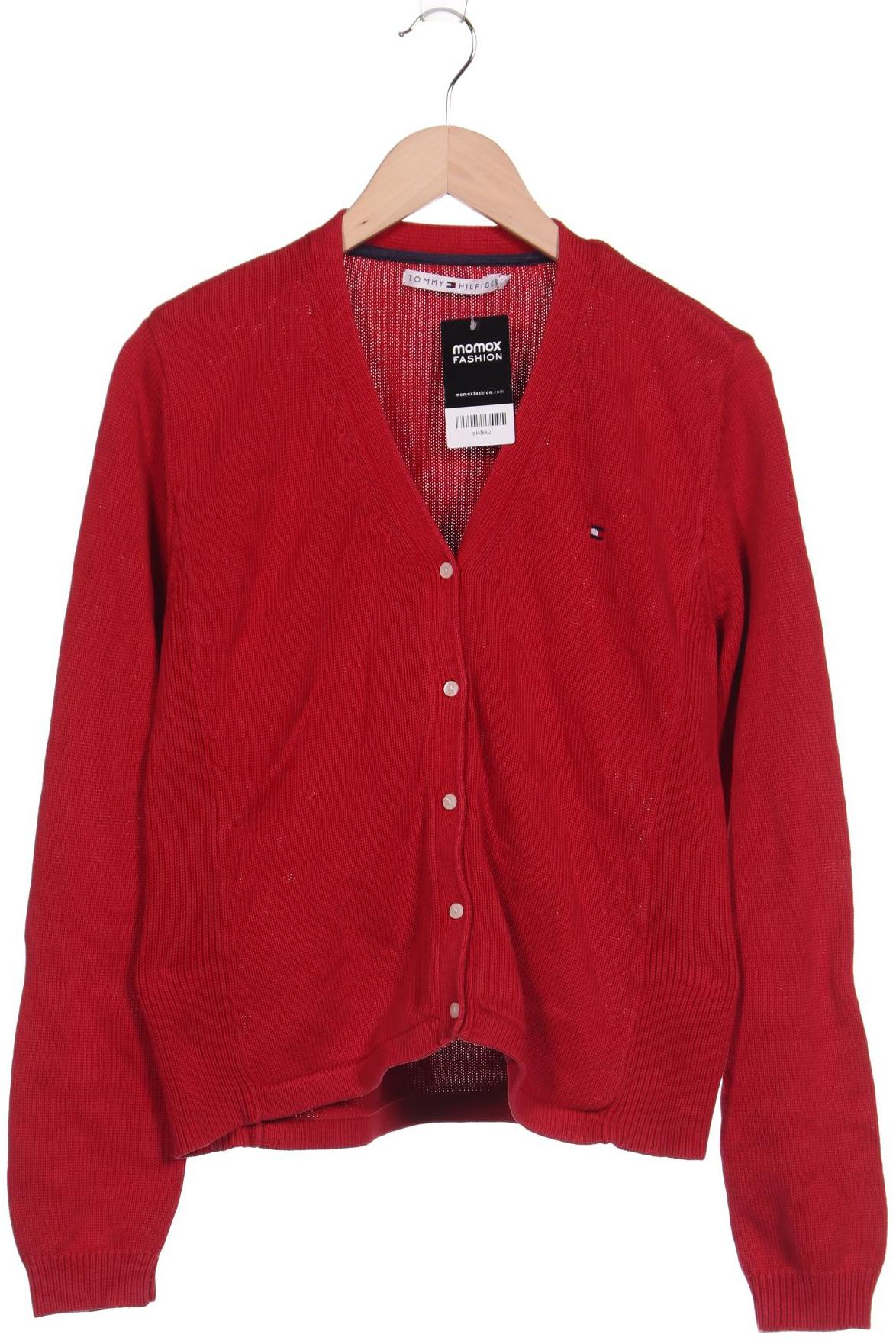 

Tommy Hilfiger Damen Strickjacke, rot, Gr. 42