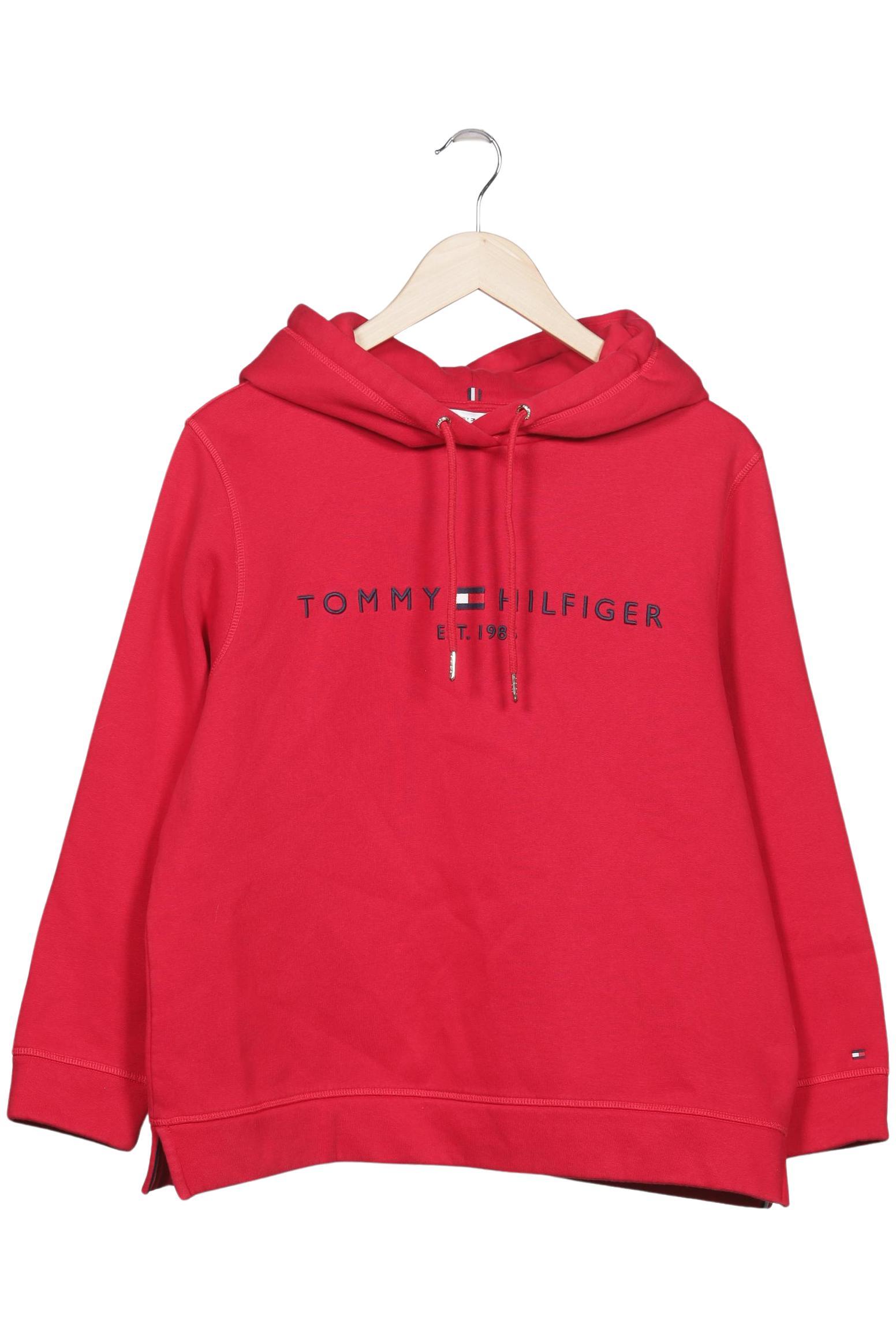 

Tommy Hilfiger Damen Kapuzenpullover, rot, Gr. 42