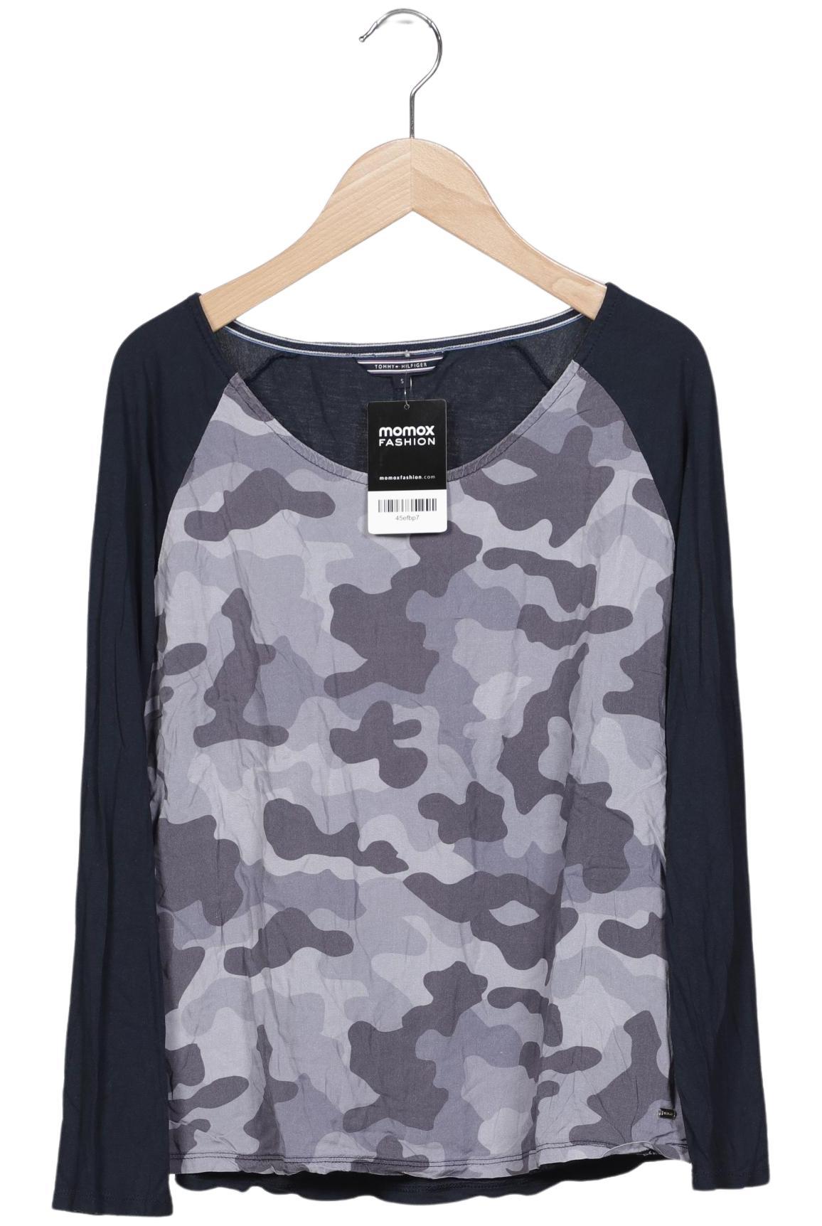 

Tommy Hilfiger Damen Langarmshirt, marineblau, Gr. 36