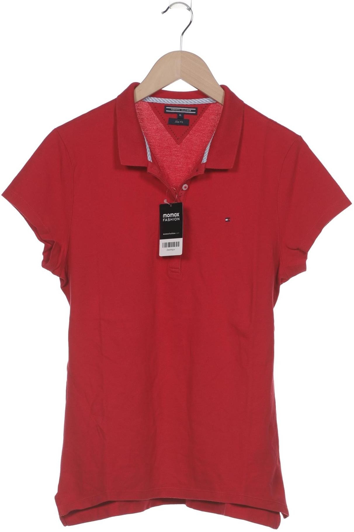 

Tommy Hilfiger Damen Poloshirt, rot, Gr. 44