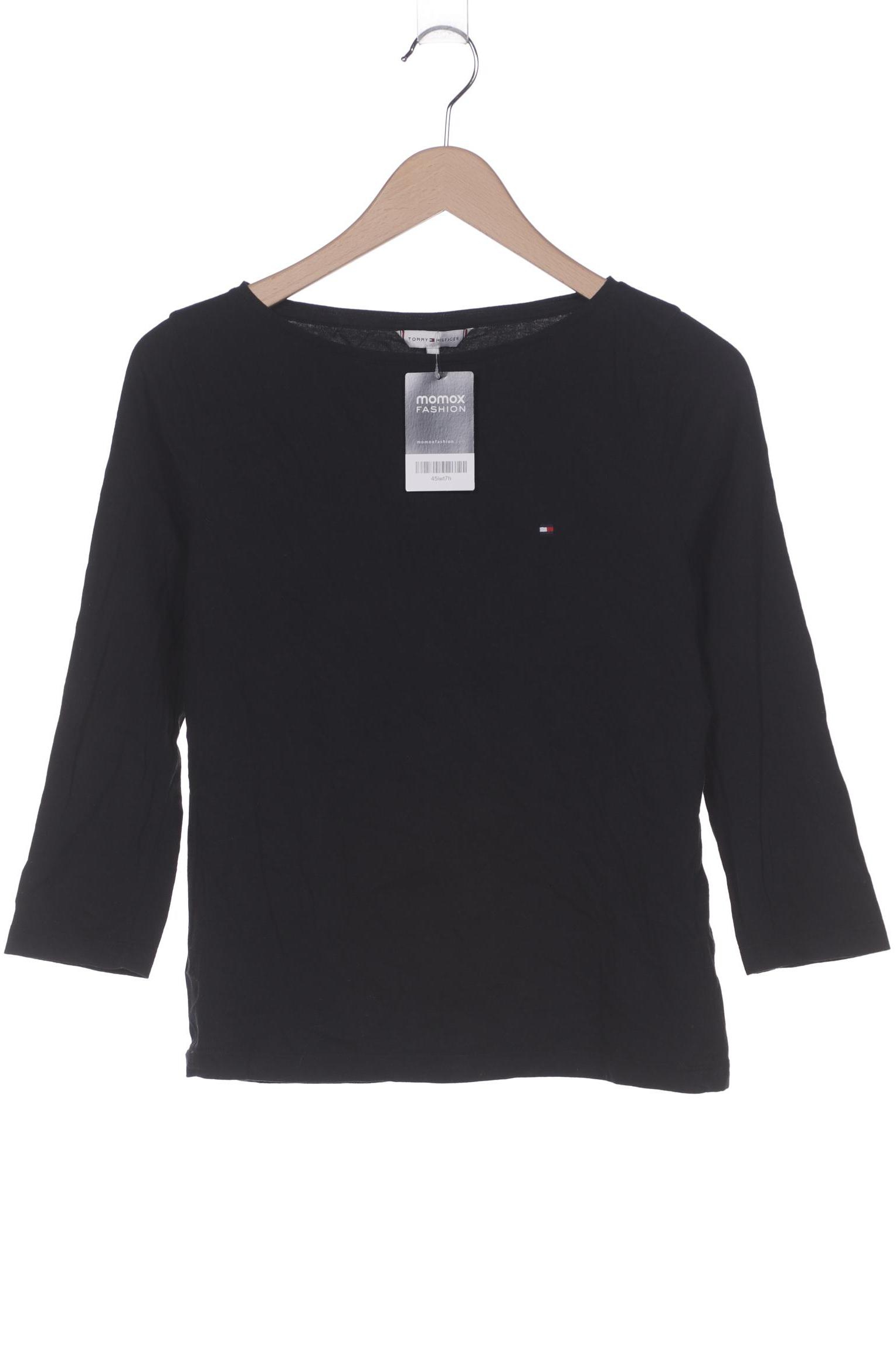 

Tommy Hilfiger Damen Langarmshirt, schwarz, Gr. 36