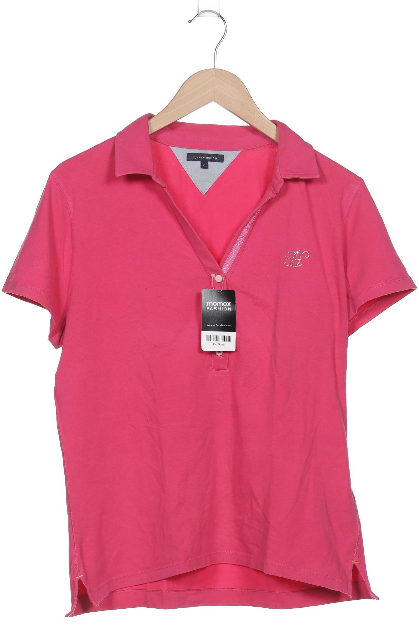 

Tommy Hilfiger Damen Poloshirt, pink, Gr. 44