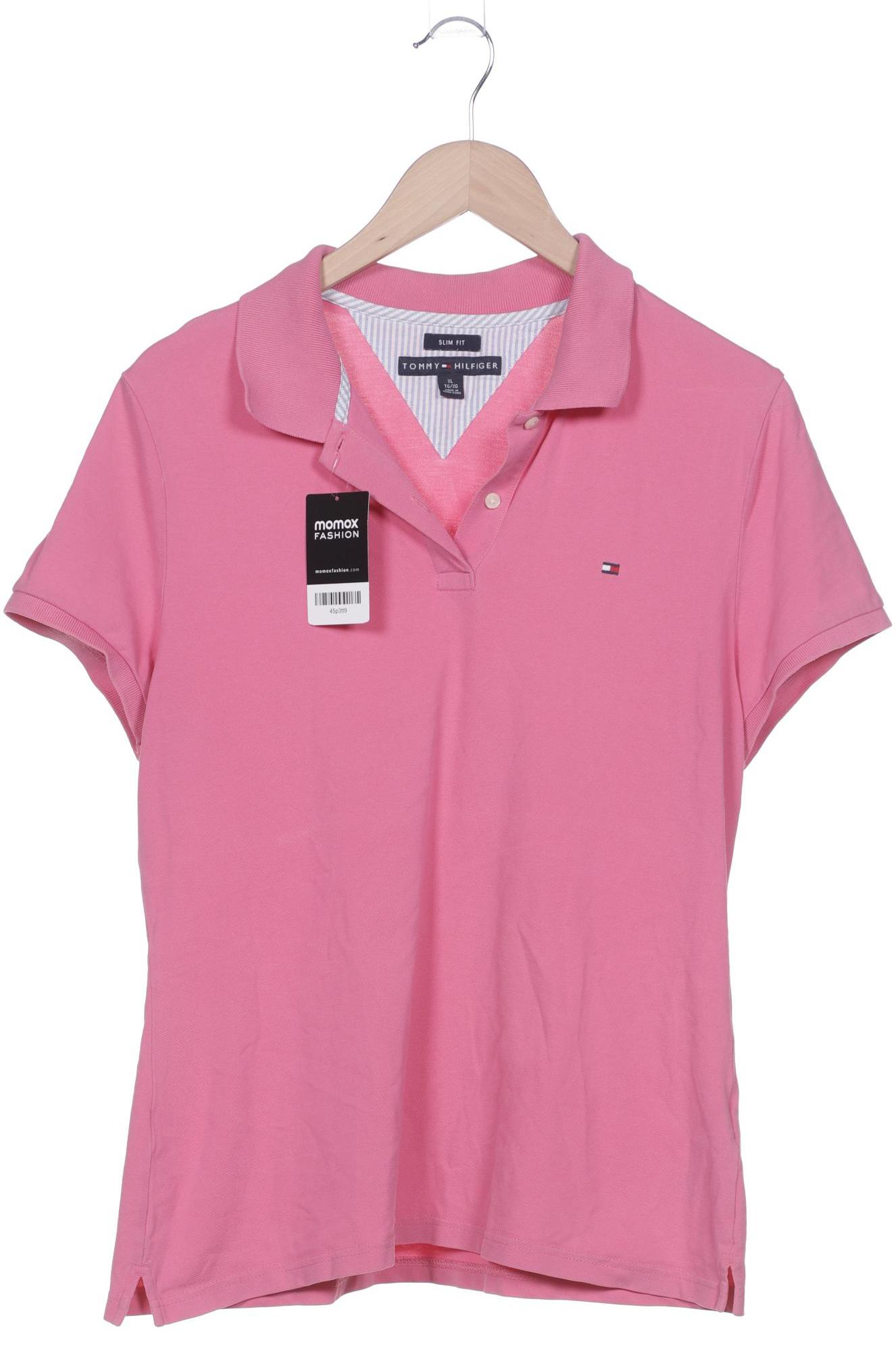 

Tommy Hilfiger Damen Poloshirt, pink, Gr. 44