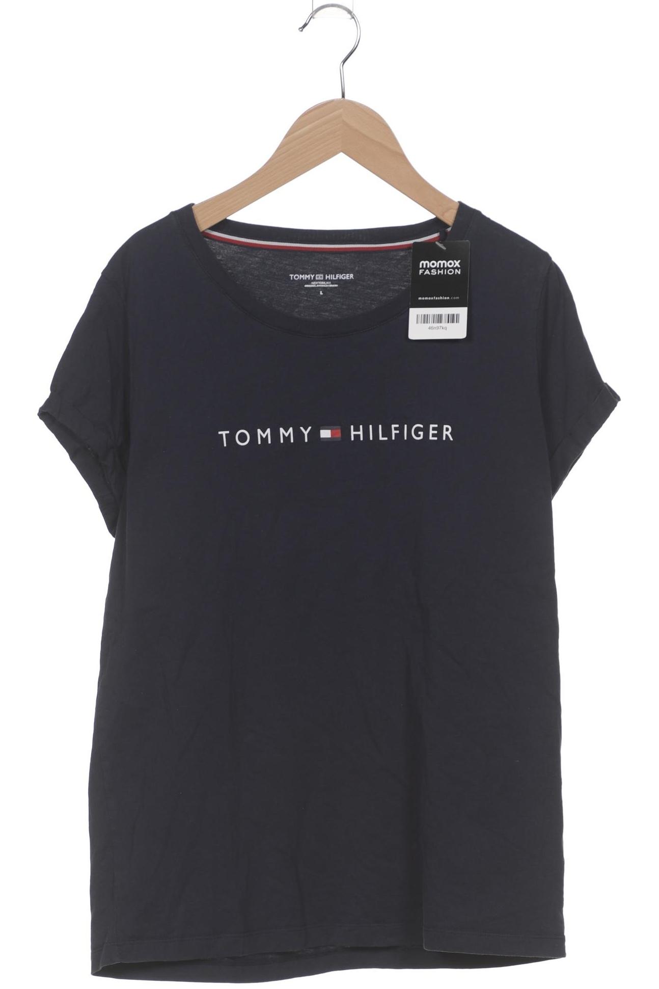 

Tommy Hilfiger Damen T-Shirt, marineblau, Gr. 42