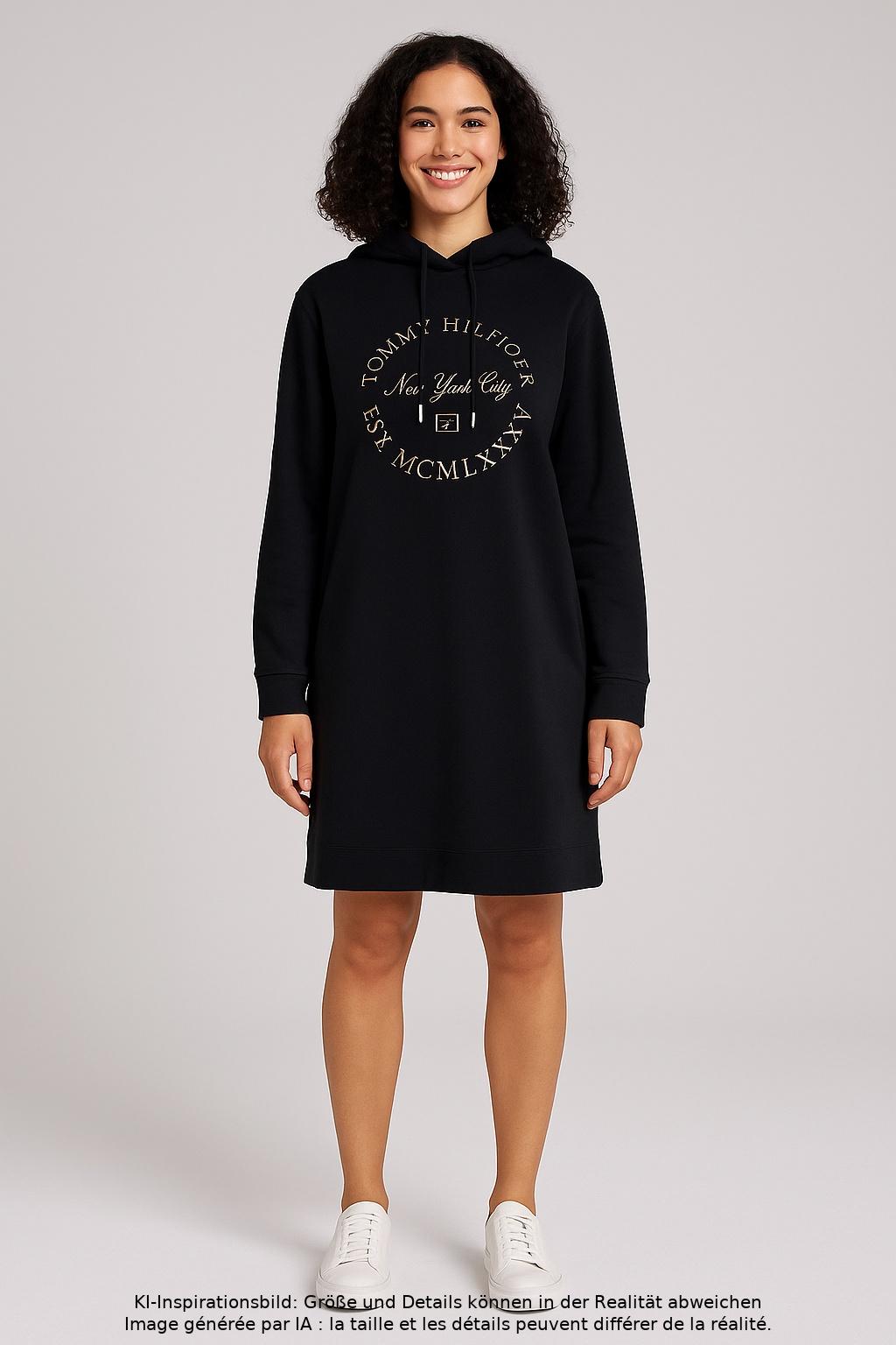 

Tommy Hilfiger Damen Kleid, schwarz, Gr. 36