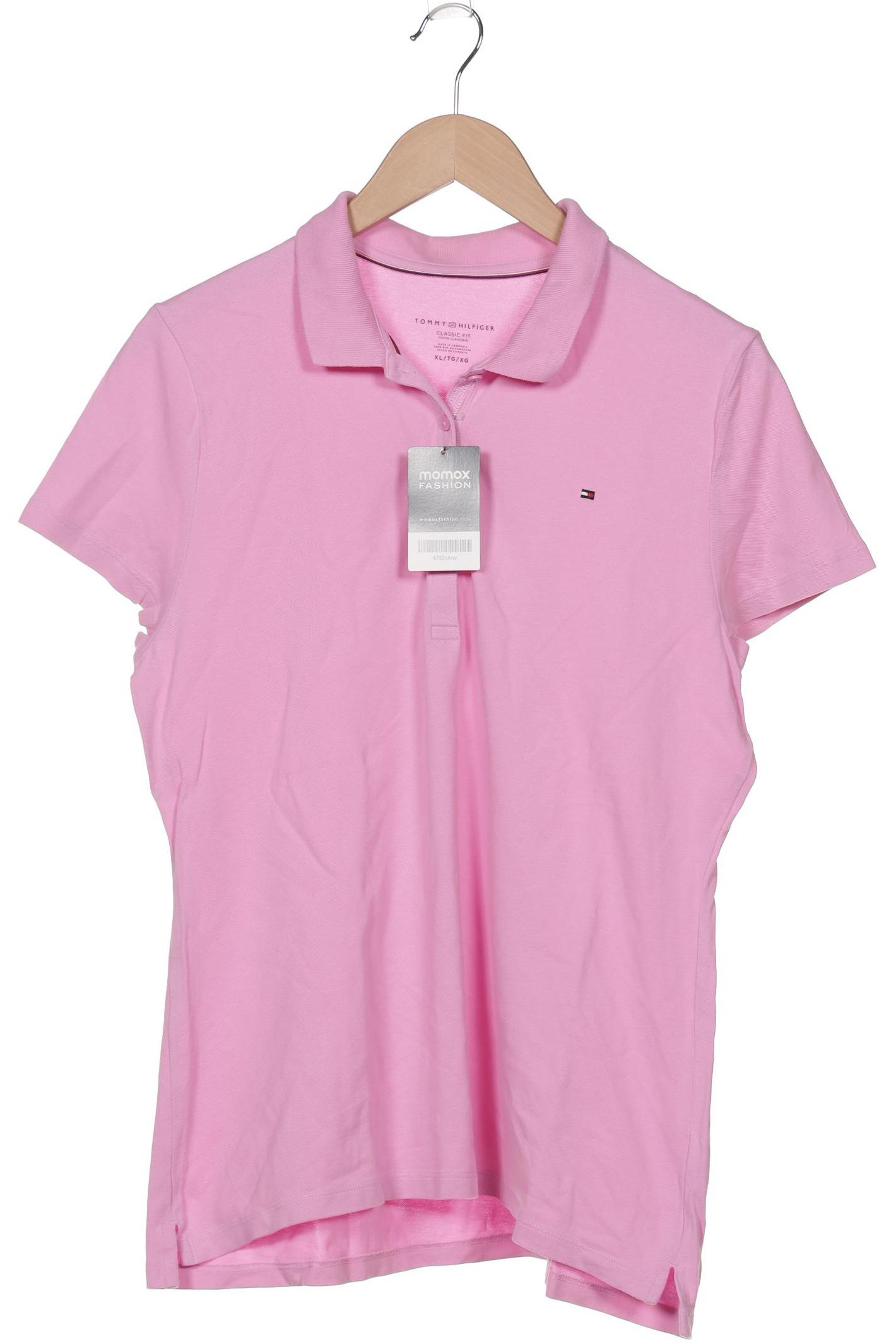 

Tommy Hilfiger Damen Poloshirt, pink, Gr. 44