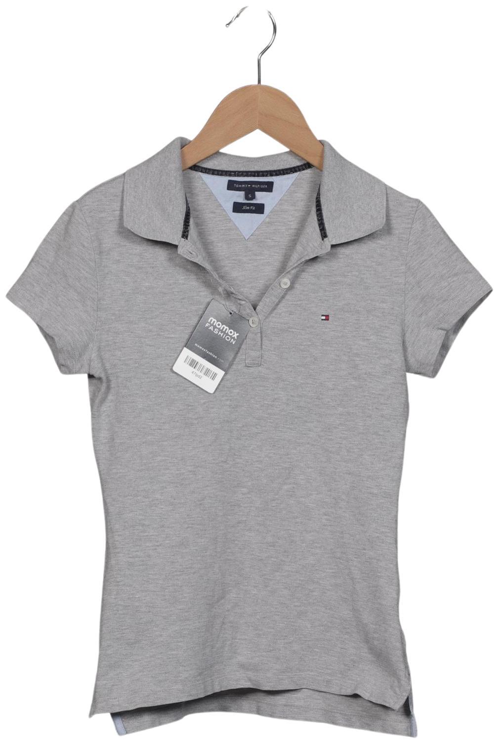 

Tommy Hilfiger Damen Poloshirt, grau, Gr. 36