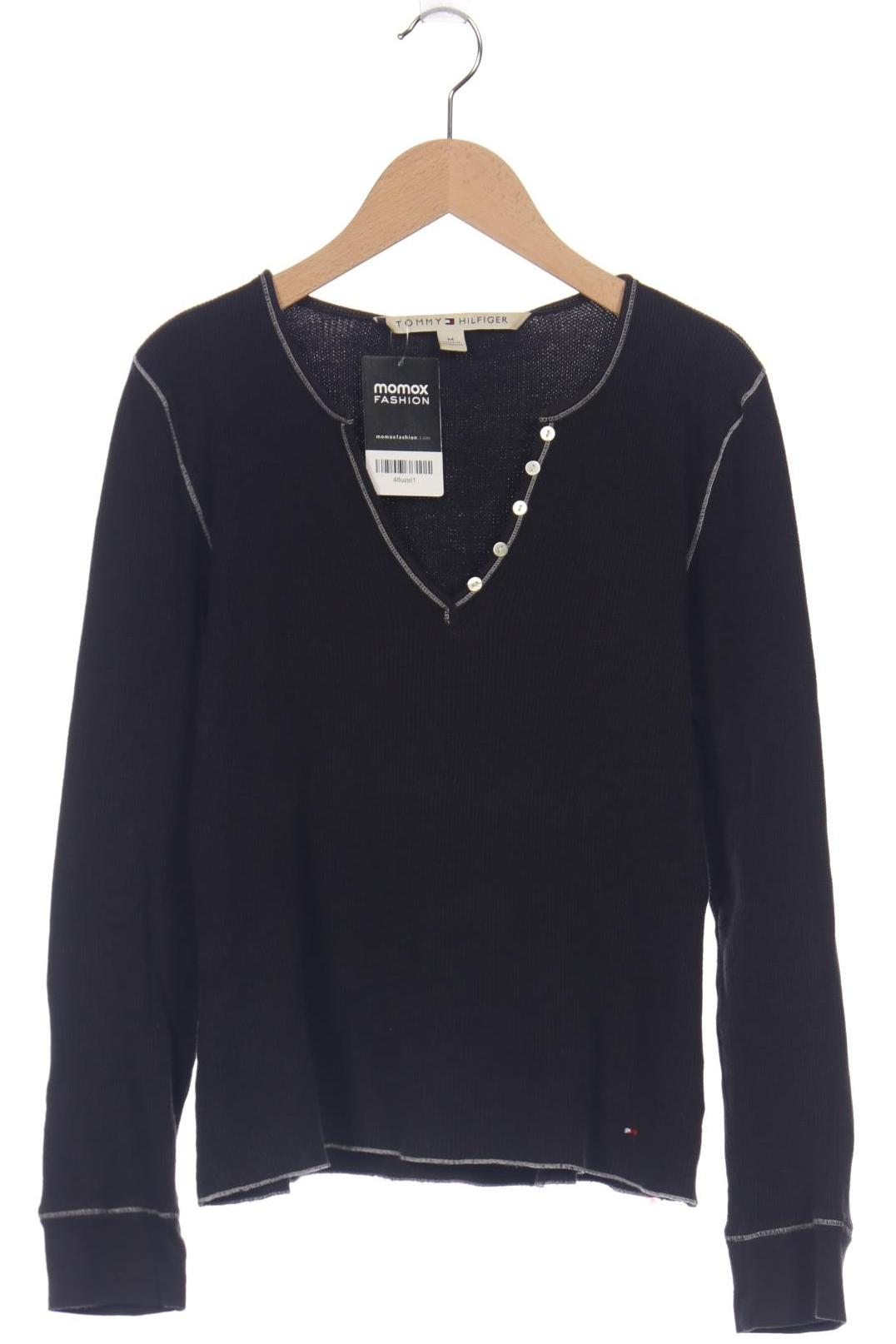 

Tommy Hilfiger Damen Langarmshirt, schwarz, Gr. 38