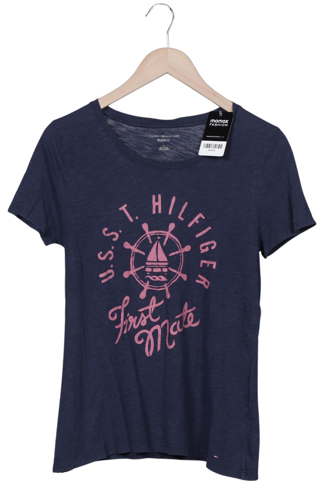 

Tommy Hilfiger Damen T-Shirt, marineblau, Gr. 38