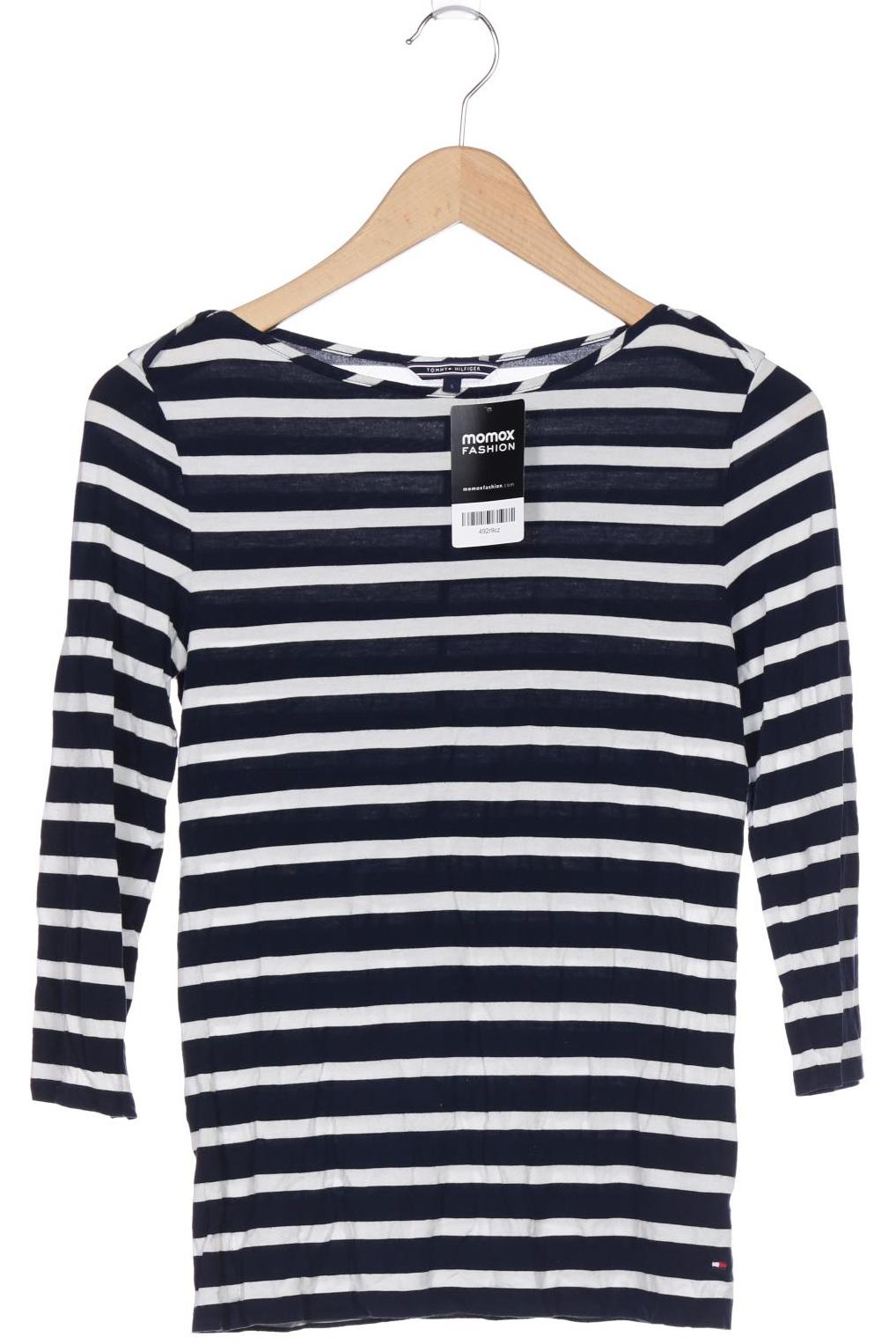 

Tommy Hilfiger Damen Langarmshirt, marineblau