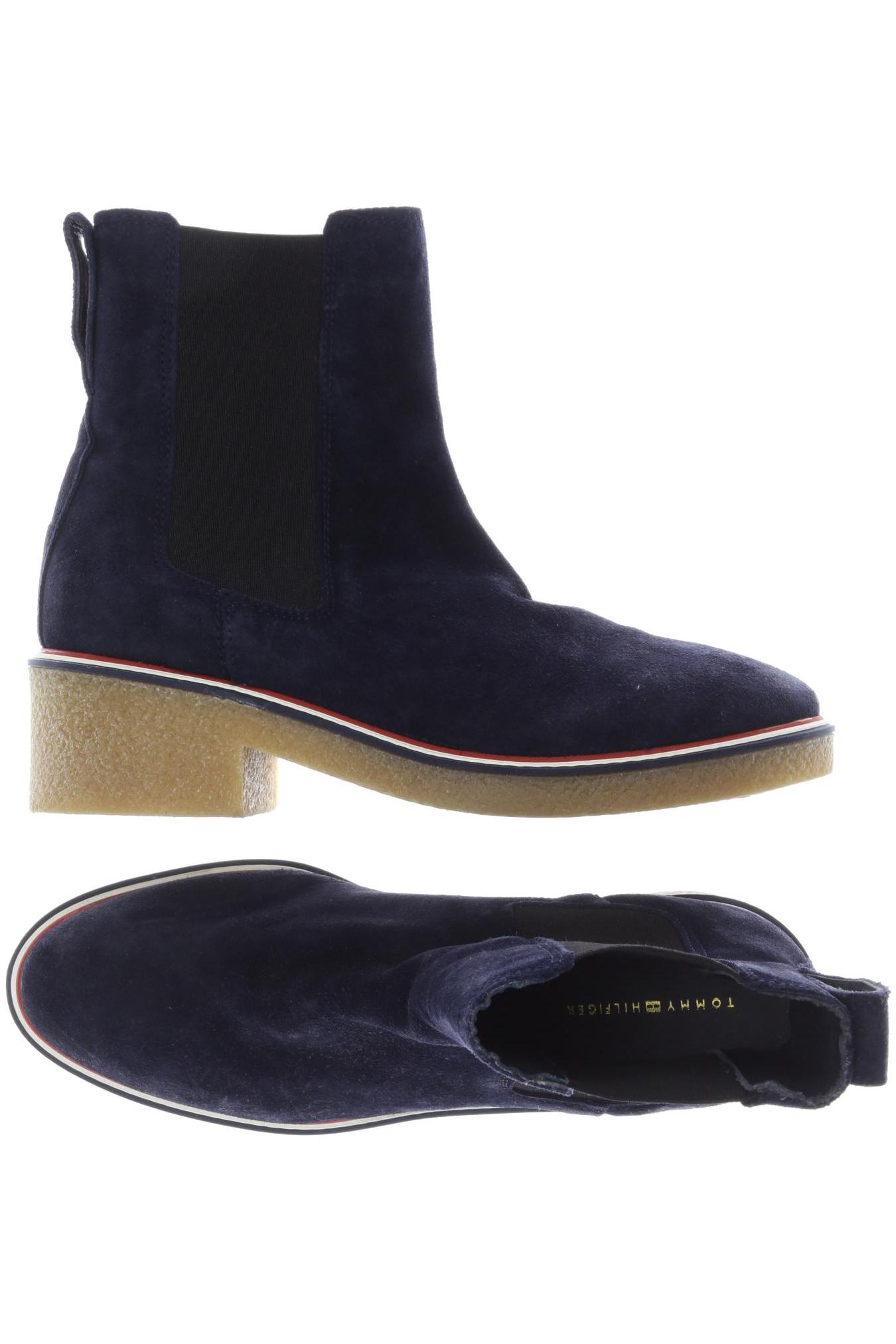 

Tommy Hilfiger Damen Stiefelette, marineblau, Gr. 38