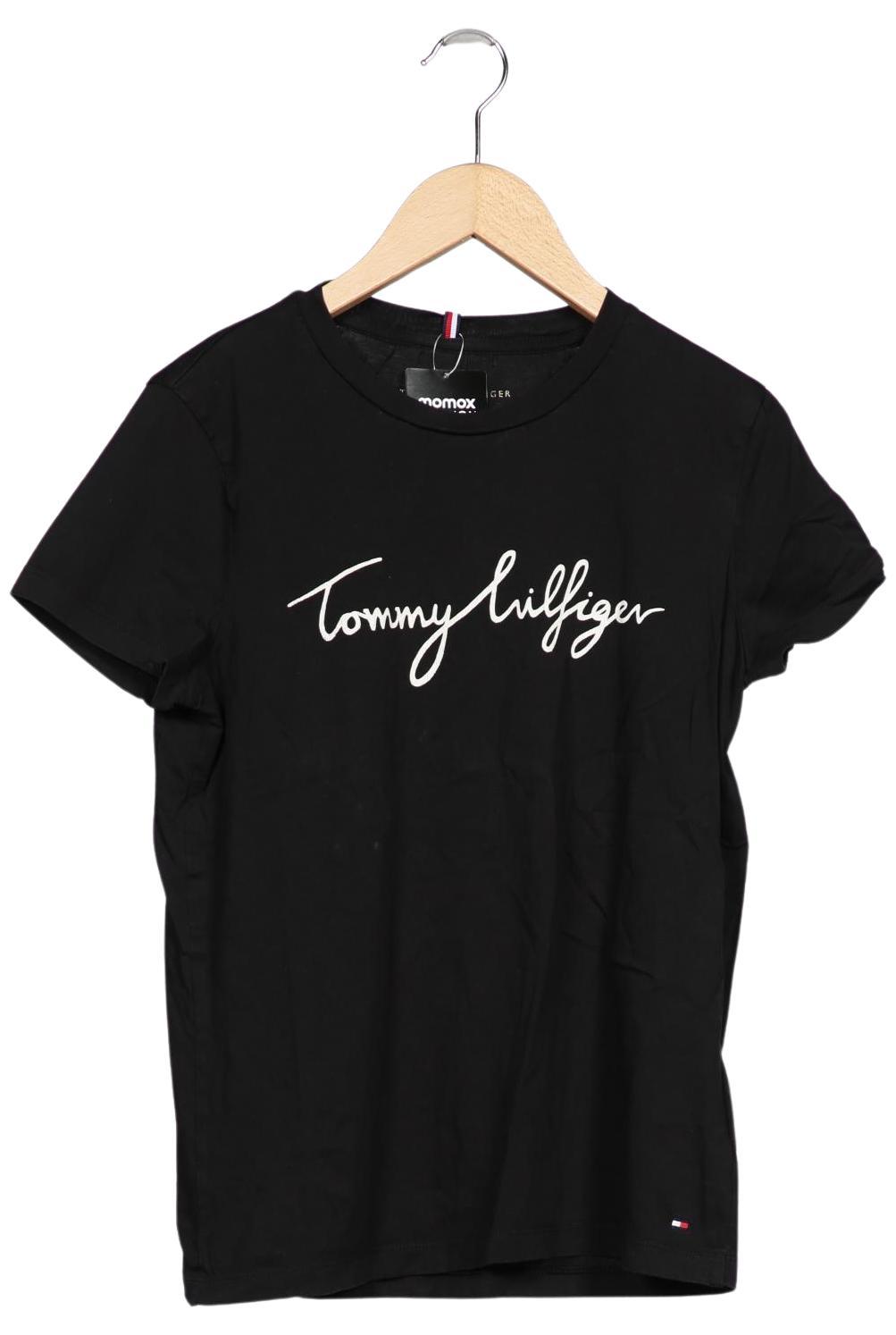 

Tommy Hilfiger Damen T-Shirt, schwarz, Gr. 36