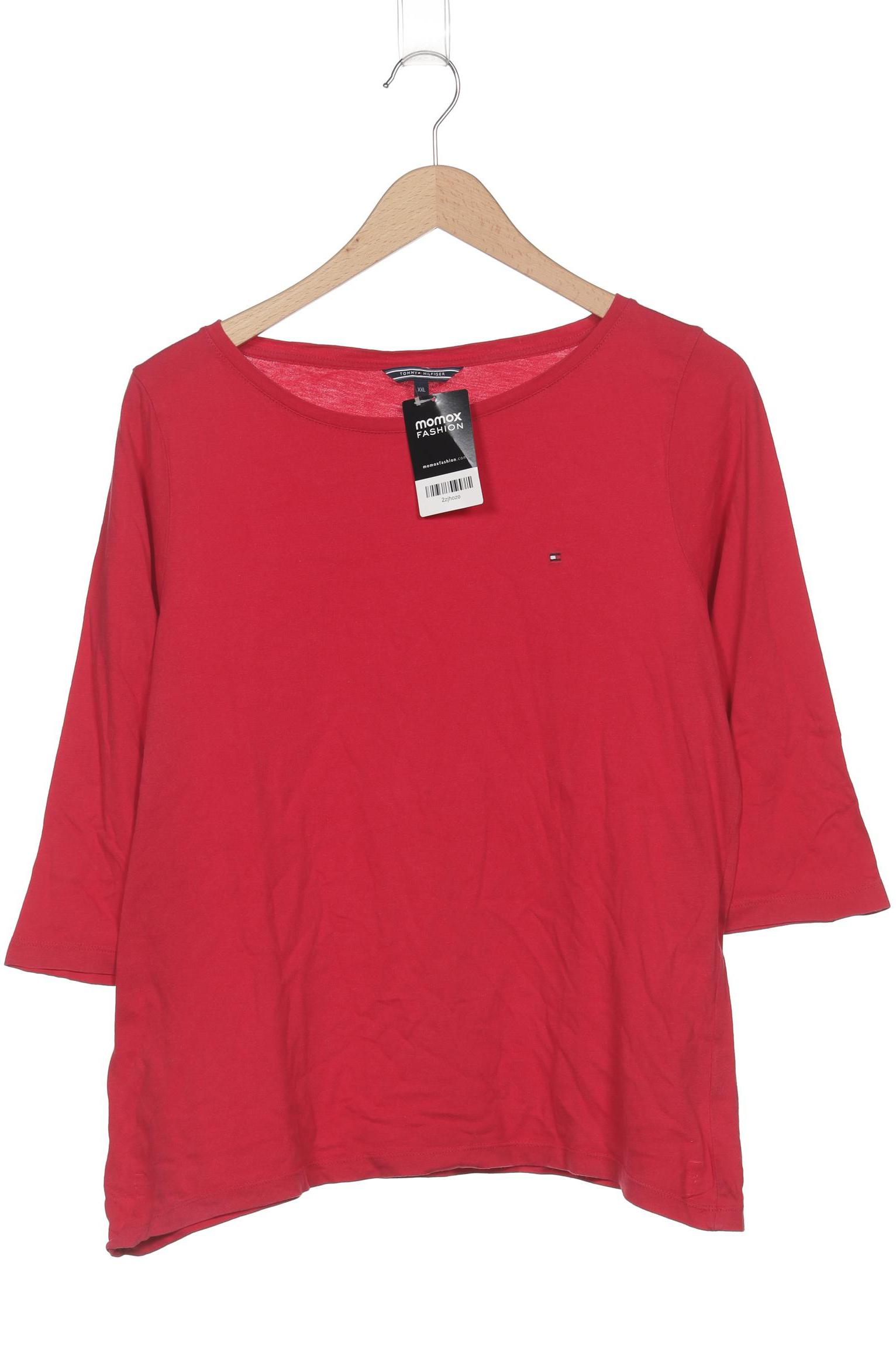 

Tommy Hilfiger Damen Langarmshirt, rot, Gr. 46