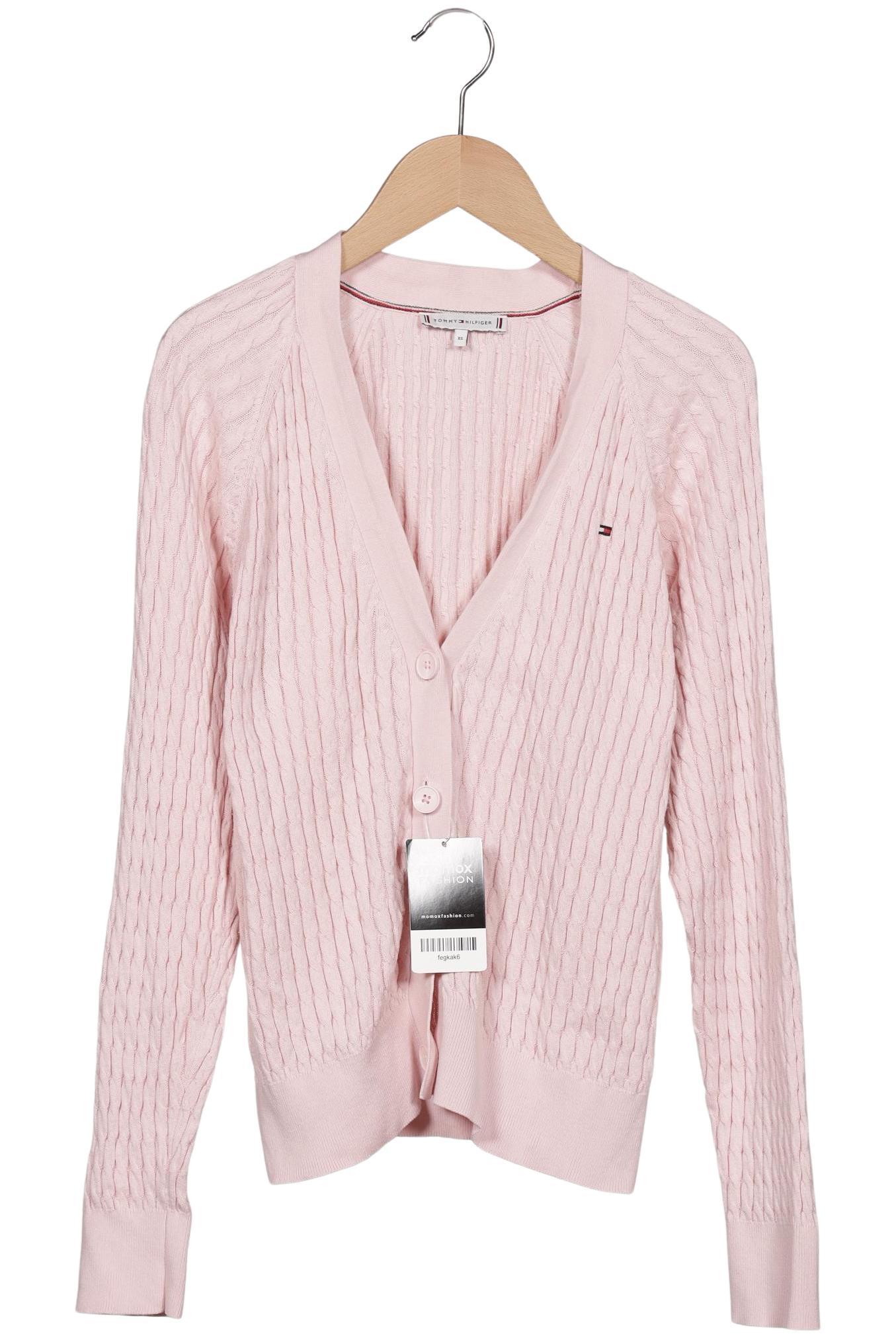 

Tommy Hilfiger Damen Strickjacke, pink, Gr. 34