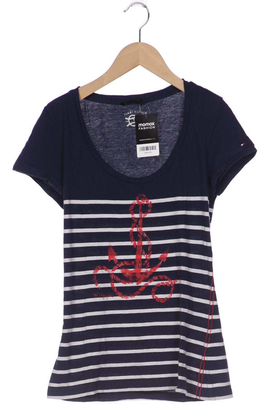 

Tommy Hilfiger Damen T-Shirt, marineblau, Gr. 38