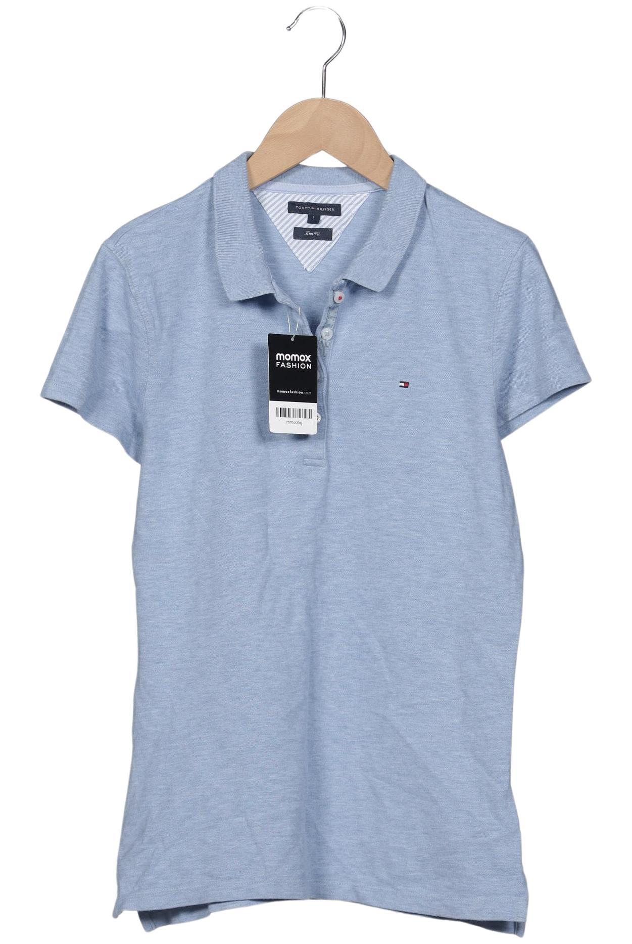 

Tommy Hilfiger Damen Poloshirt, hellblau, Gr. 42