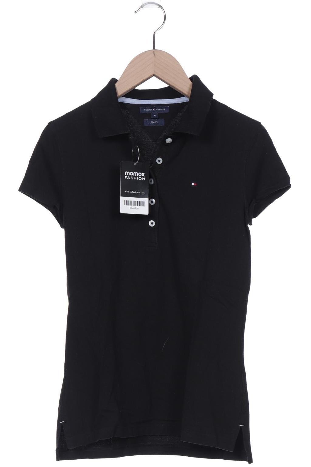 

Tommy Hilfiger Damen Poloshirt, schwarz, Gr. 34