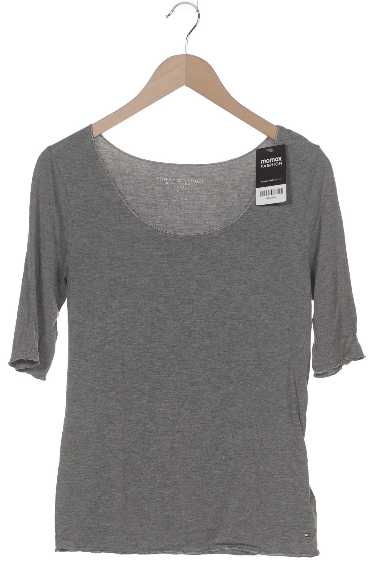 

Tommy Hilfiger Damen Langarmshirt, grau, Gr. 42