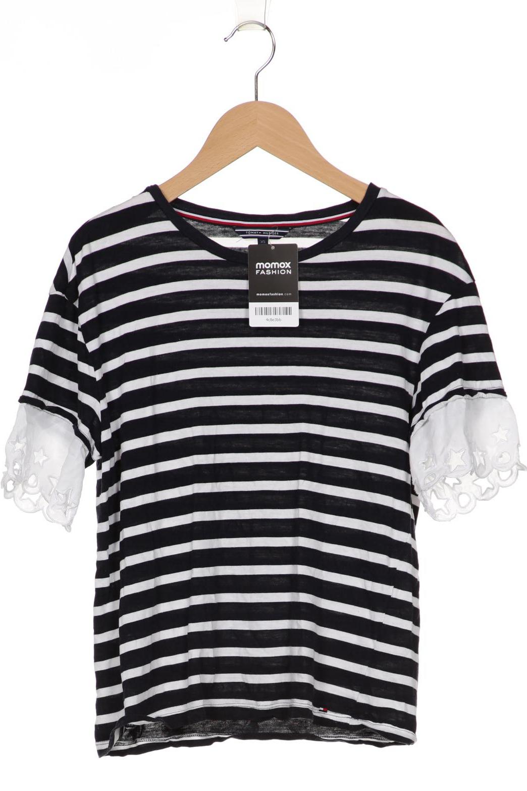 

Tommy Hilfiger Damen T-Shirt, marineblau, Gr. 34