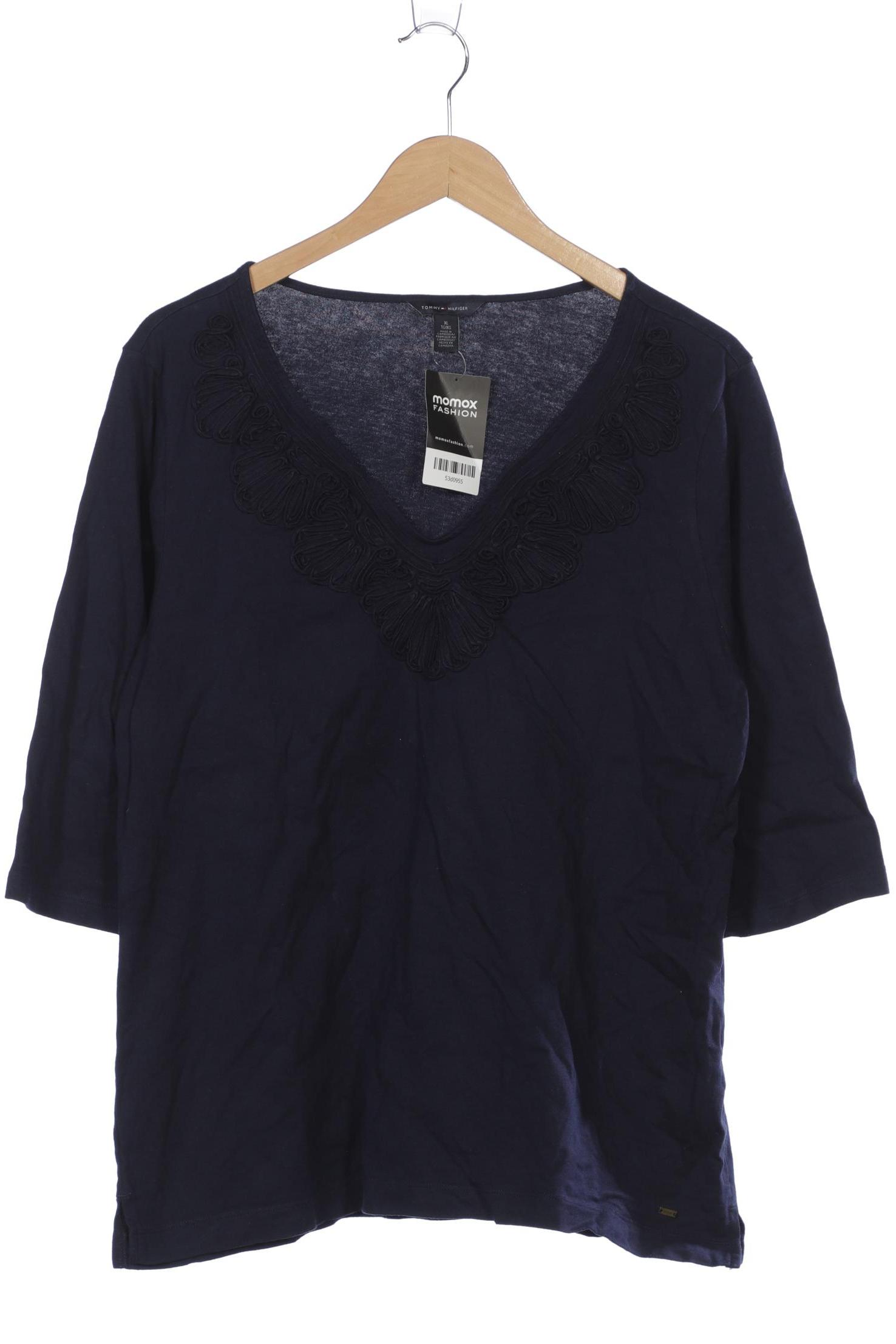 

Tommy Hilfiger Damen Langarmshirt, blau, Gr. 44