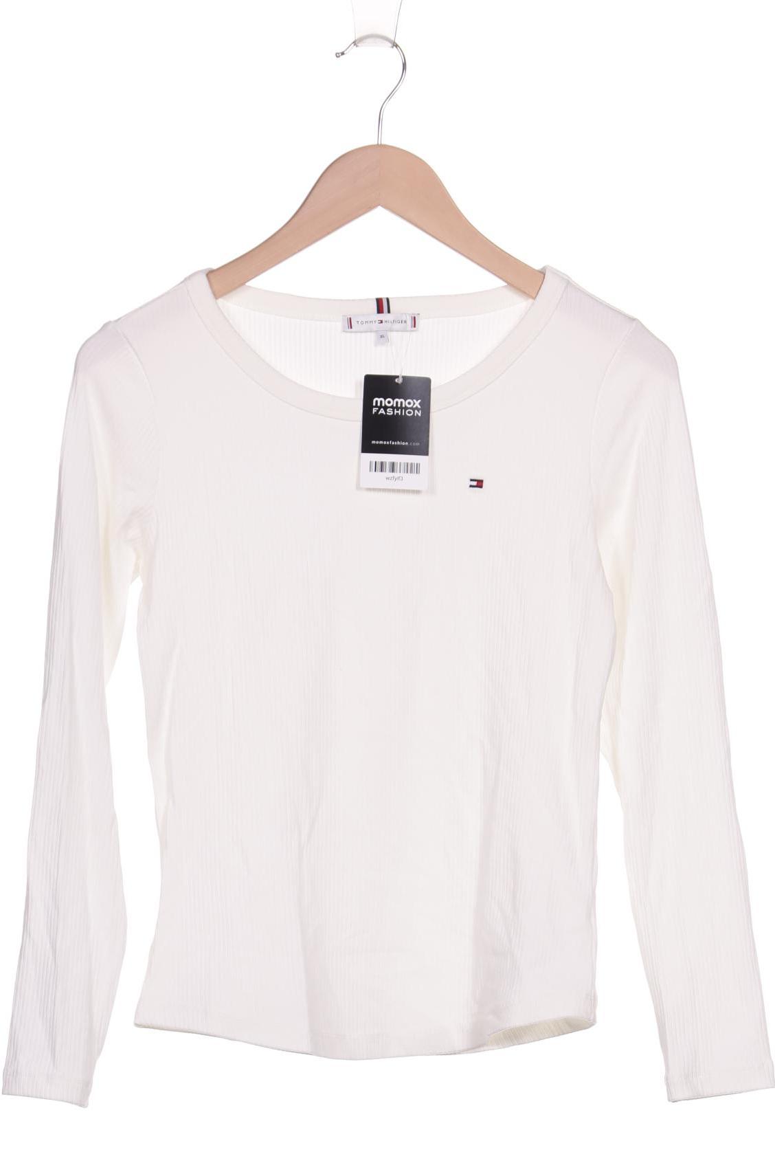 

Tommy Hilfiger Damen Langarmshirt, weiß, Gr. 44