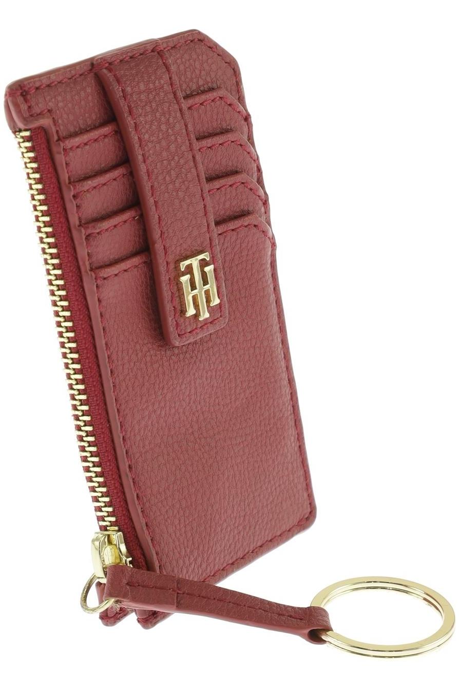 

Tommy Hilfiger Damen Portemonnaie, rot, Gr.