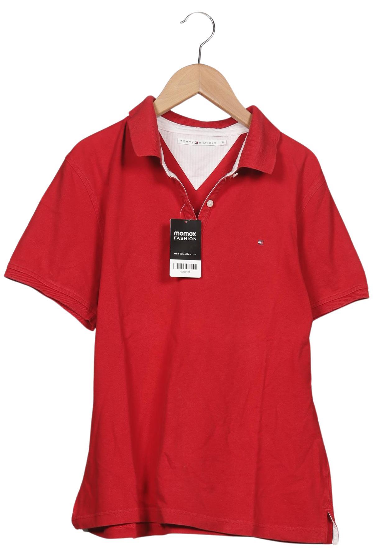 

Tommy Hilfiger Damen Poloshirt, rot, Gr. 44