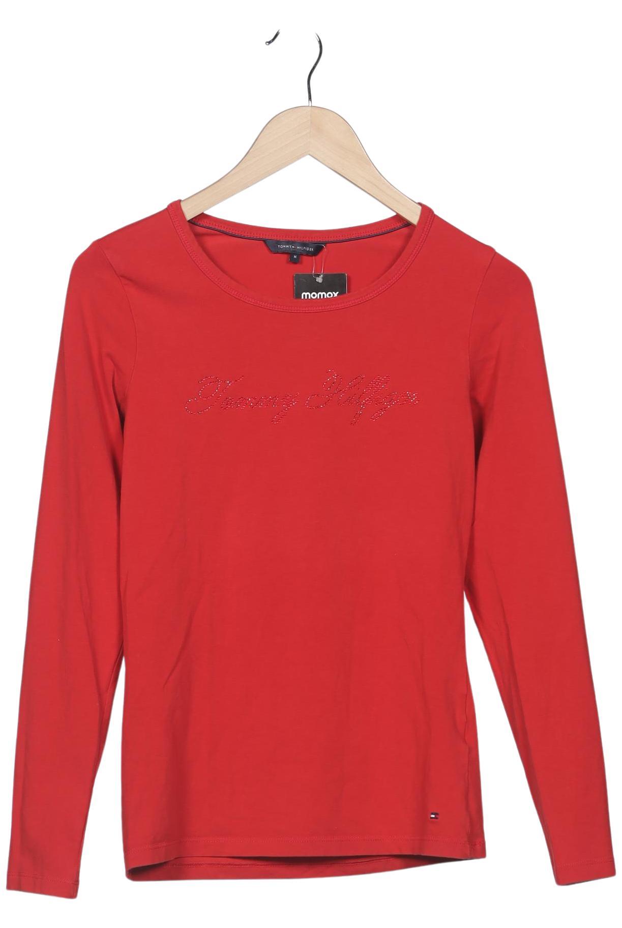 

Tommy Hilfiger Damen Langarmshirt, rot, Gr. 38