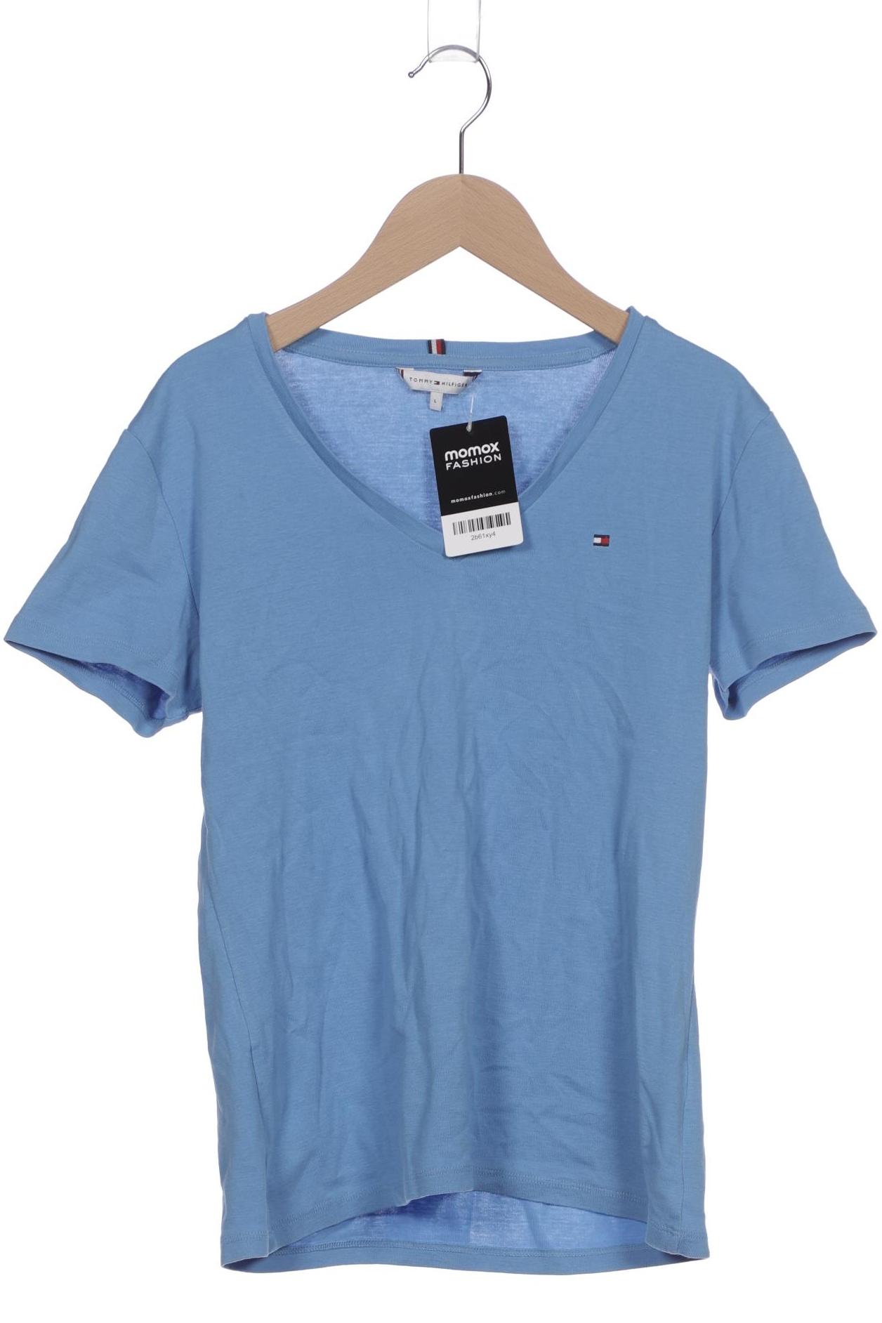 

Tommy Hilfiger Damen T-Shirt, blau, Gr. 42