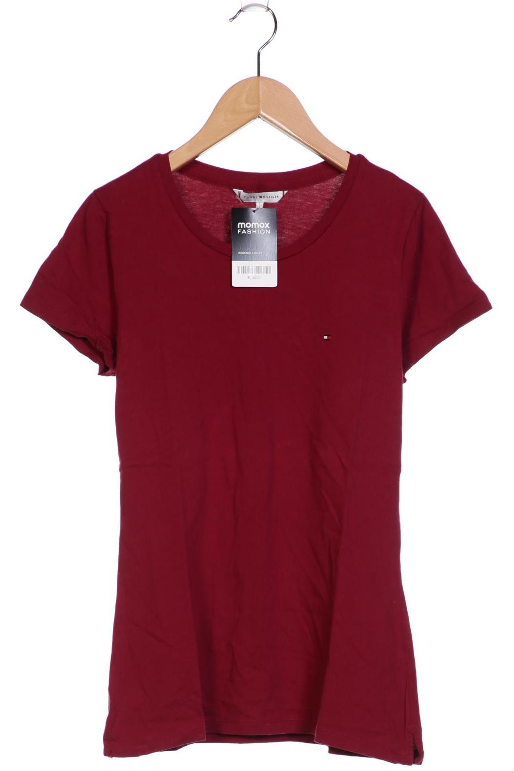 

Tommy Hilfiger Damen T-Shirt, bordeaux, Gr. 38