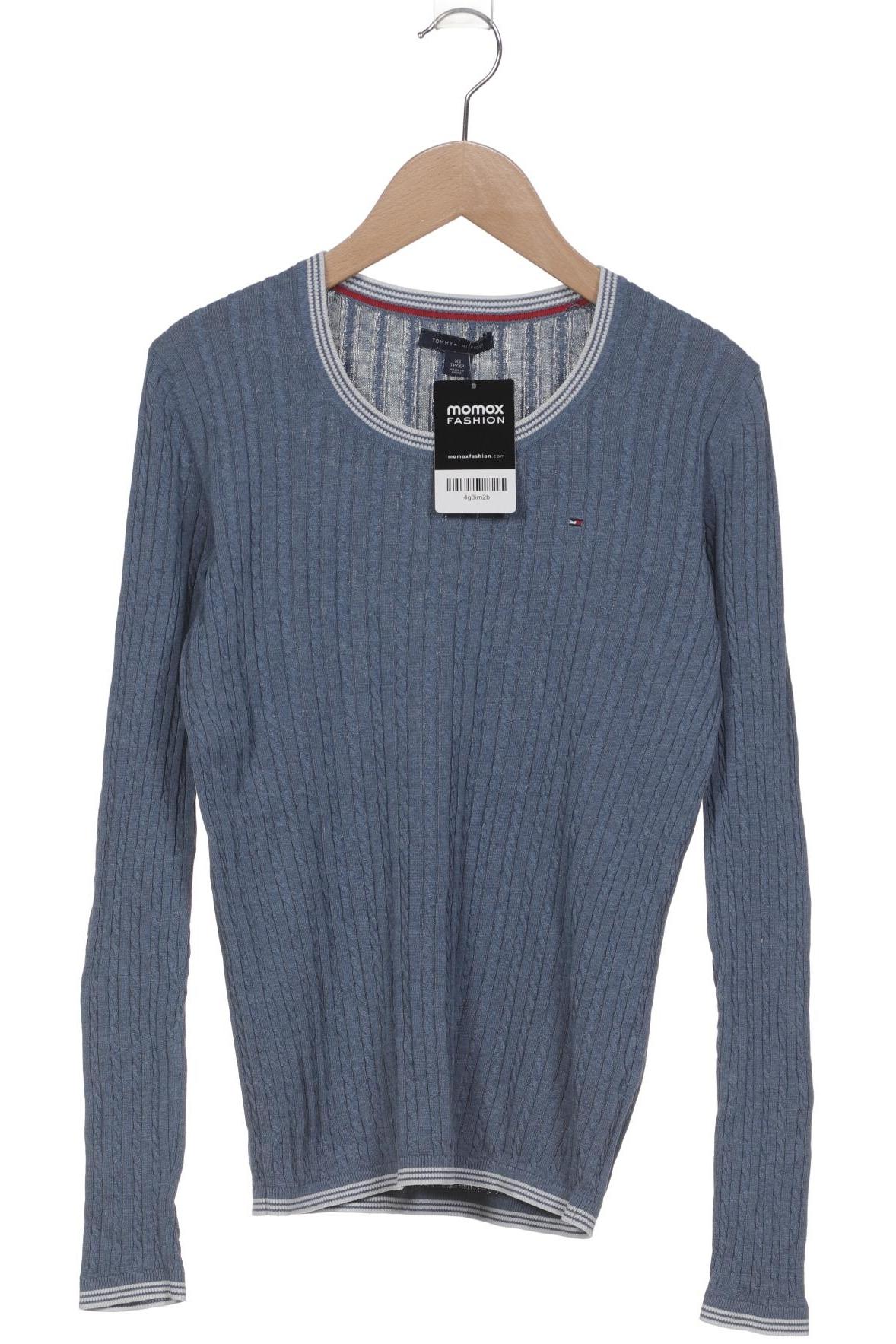 

Tommy Hilfiger Damen Pullover, blau, Gr. 34
