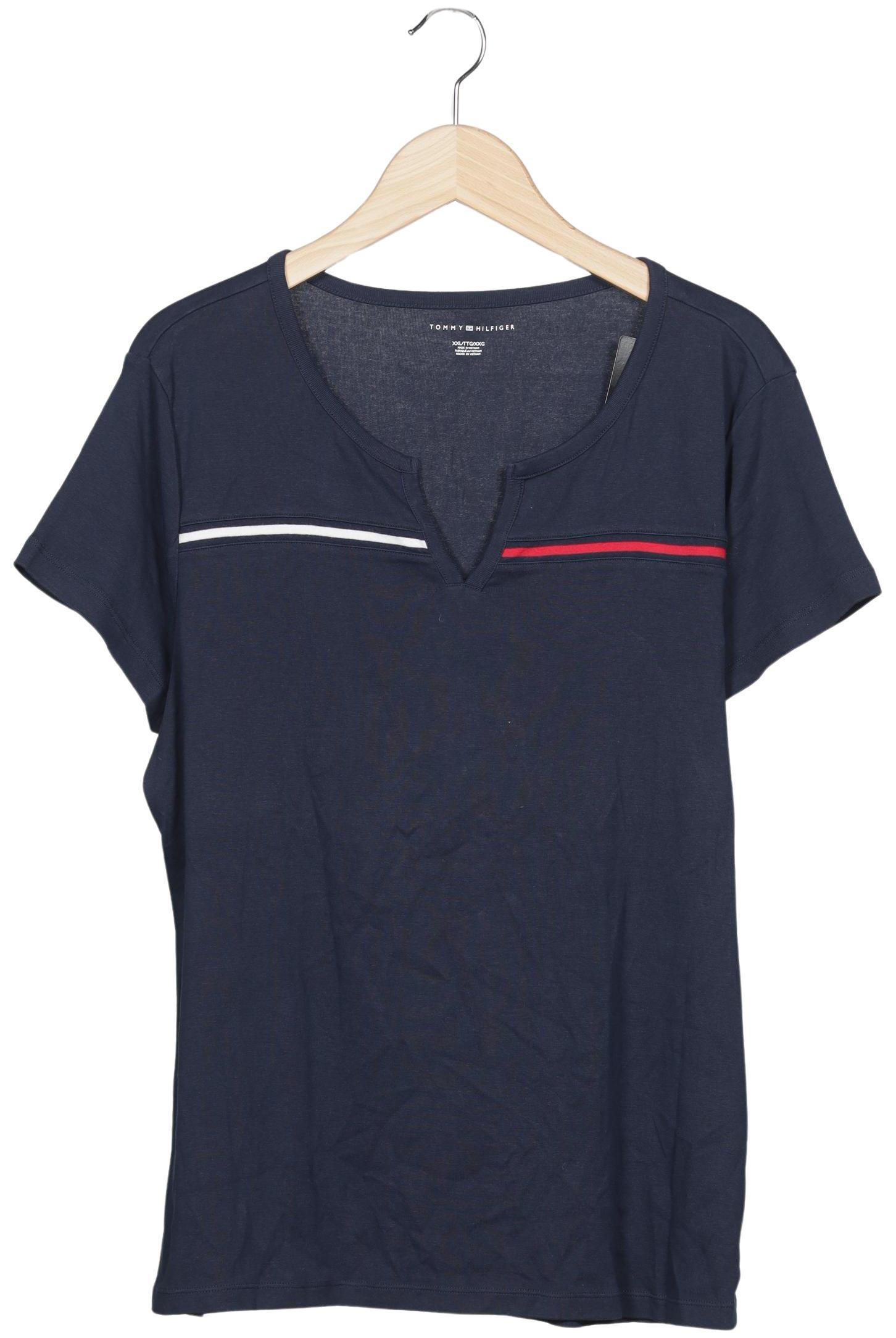 

Tommy Hilfiger Damen T-Shirt, marineblau, Gr. 46