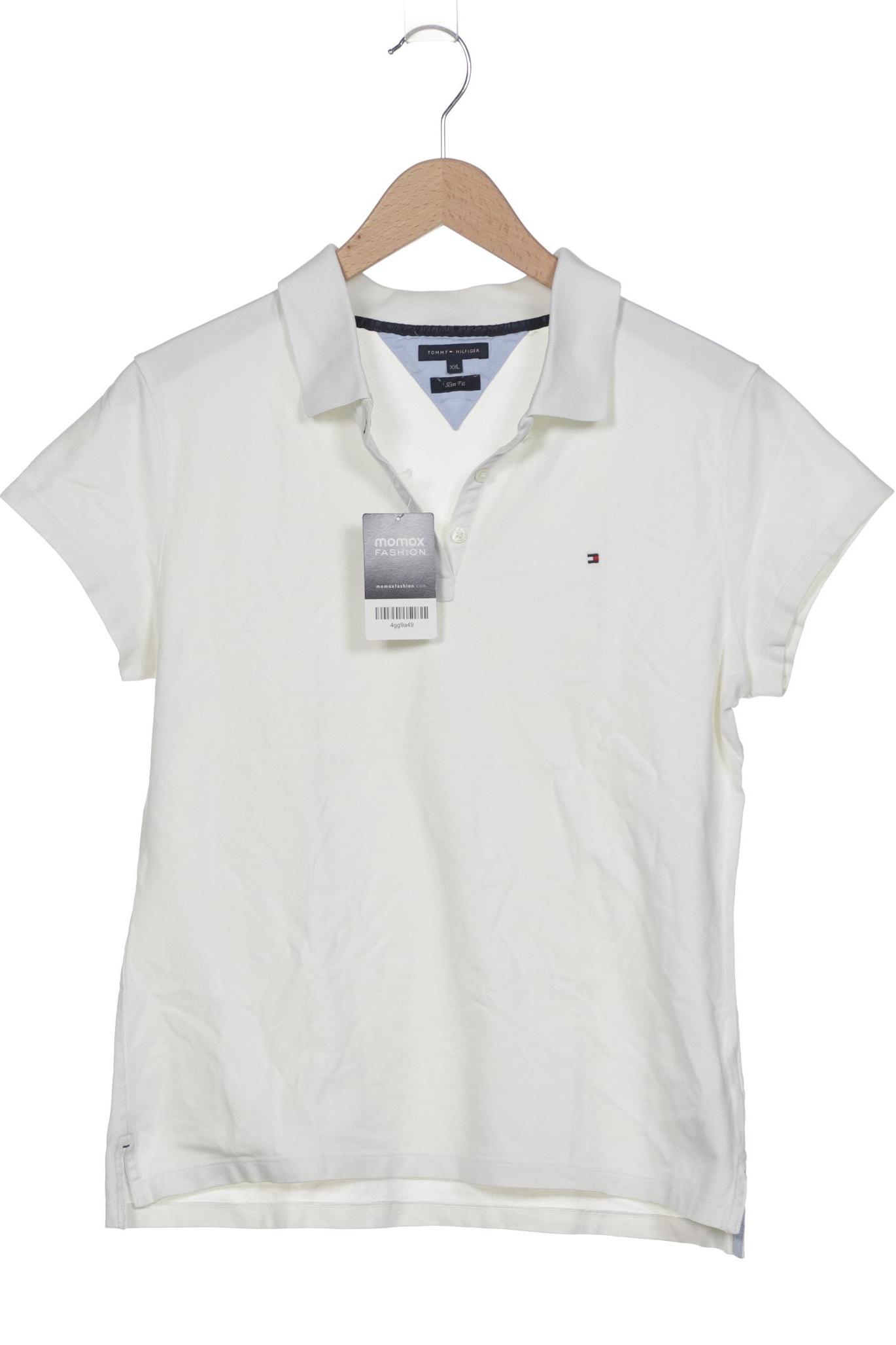 

Tommy Hilfiger Damen Poloshirt, cremeweiß, Gr. 46