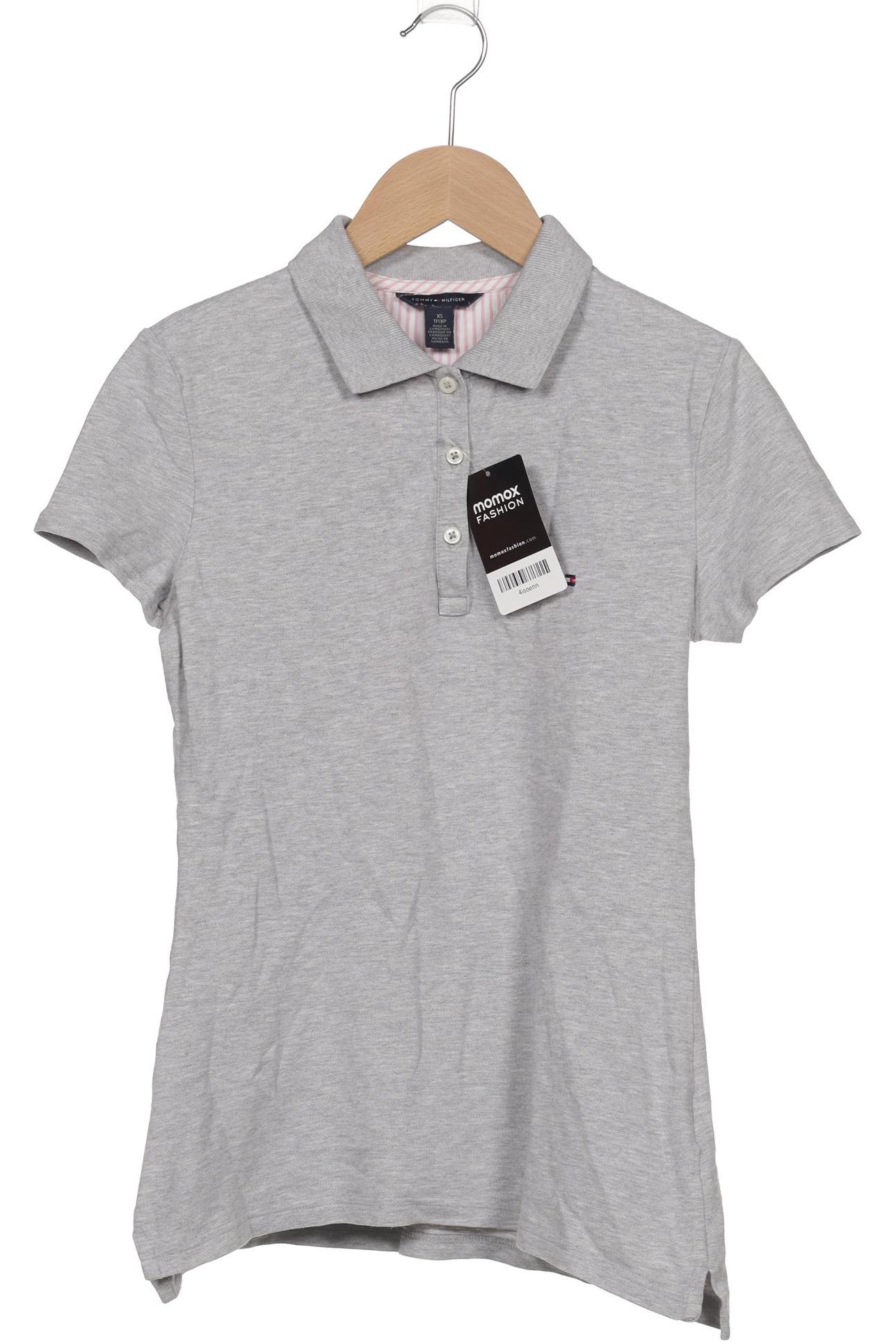 

Tommy Hilfiger Damen Poloshirt, grau, Gr. 34