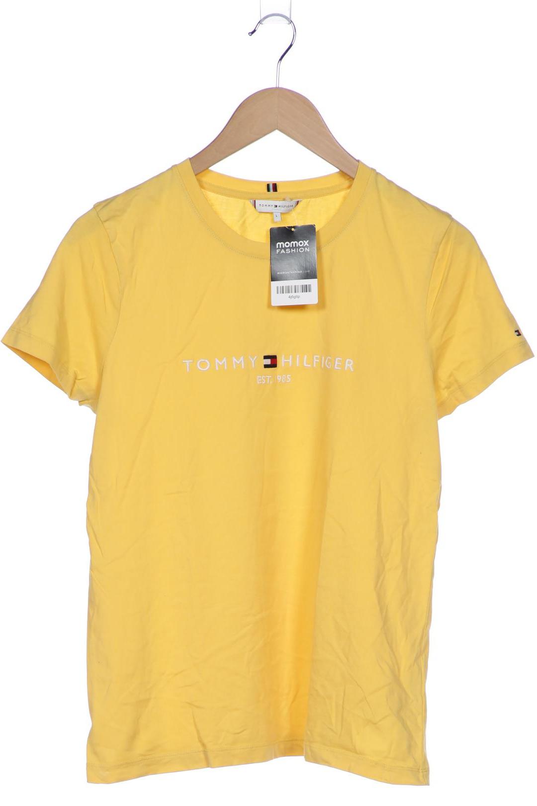 

Tommy Hilfiger Damen T-Shirt, gelb, Gr. 42