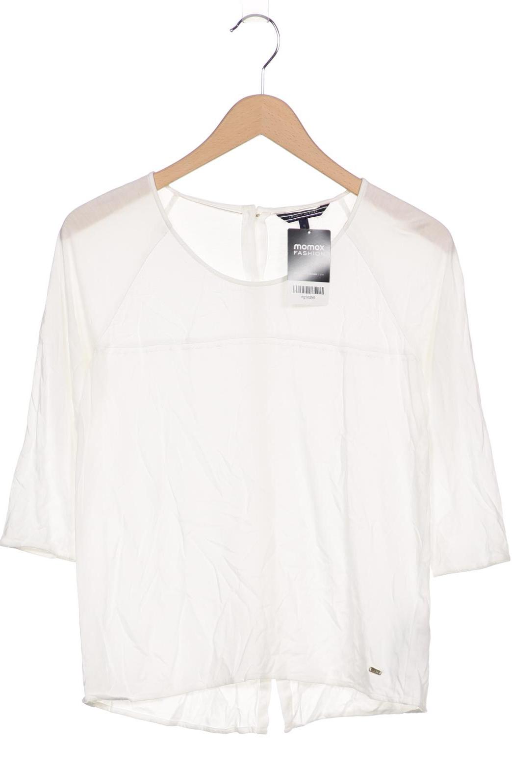

Tommy Hilfiger Damen Langarmshirt, weiß, Gr. 36