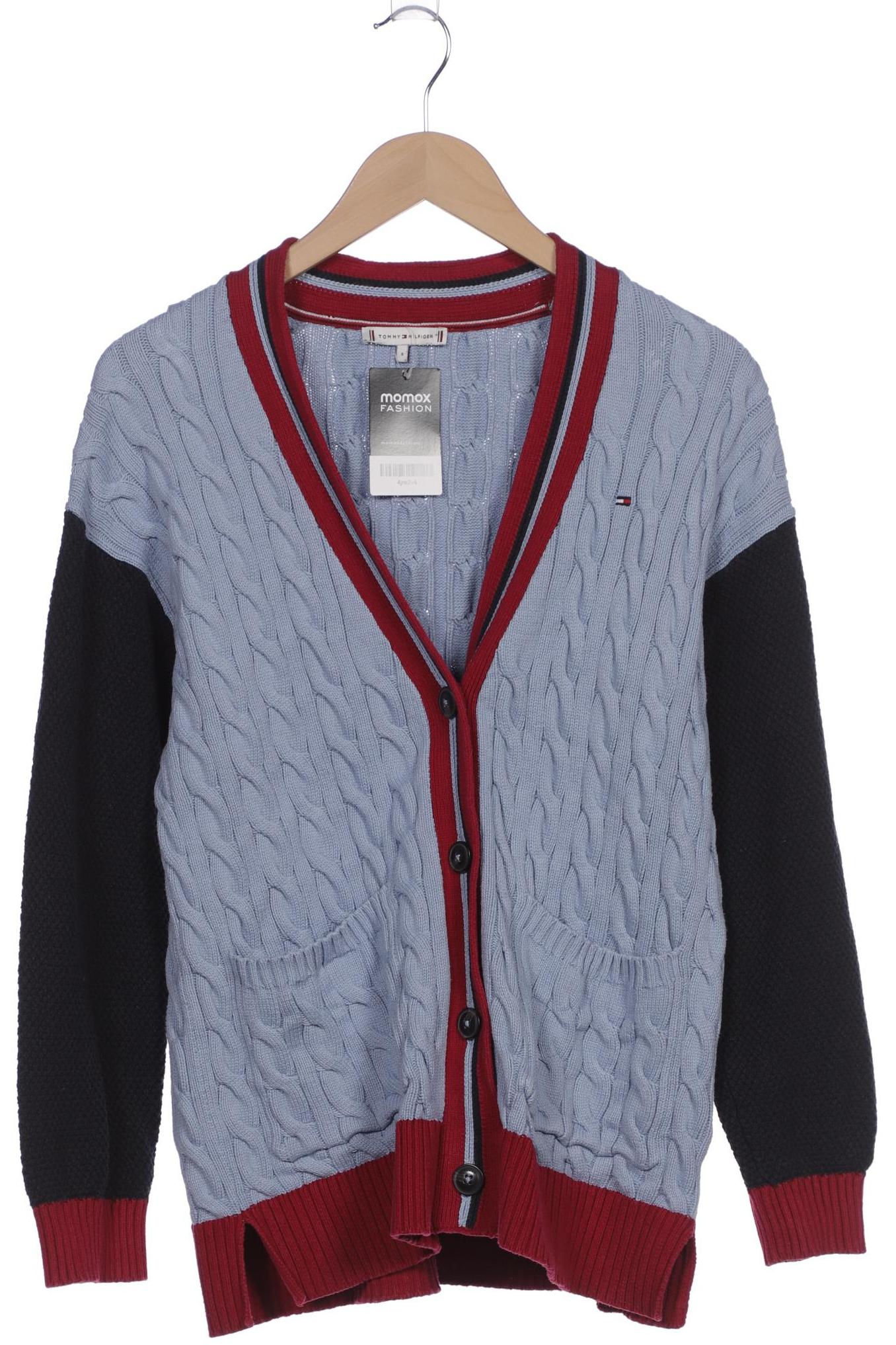 

Tommy Hilfiger Damen Strickjacke, blau, Gr. 36