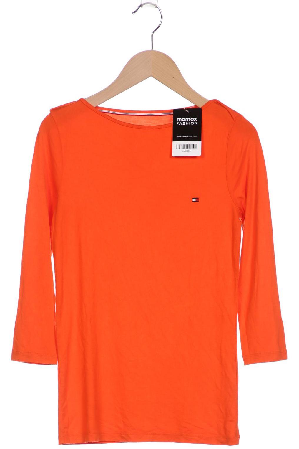 

Tommy Hilfiger Damen Langarmshirt, orange, Gr. 32