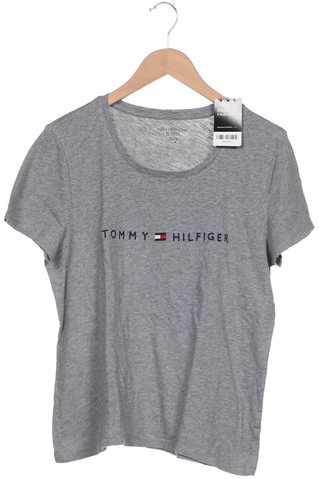 

Tommy Hilfiger Damen T-Shirt, grau, Gr. 42