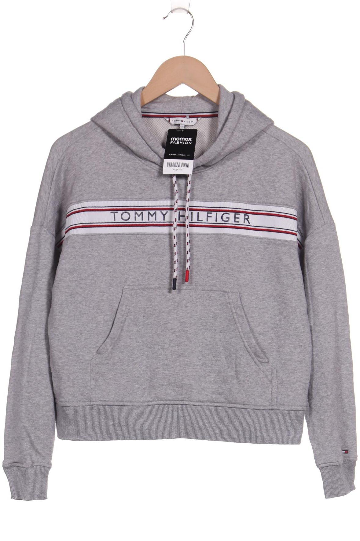 

Tommy Hilfiger Damen Kapuzenpullover, grau, Gr. 36