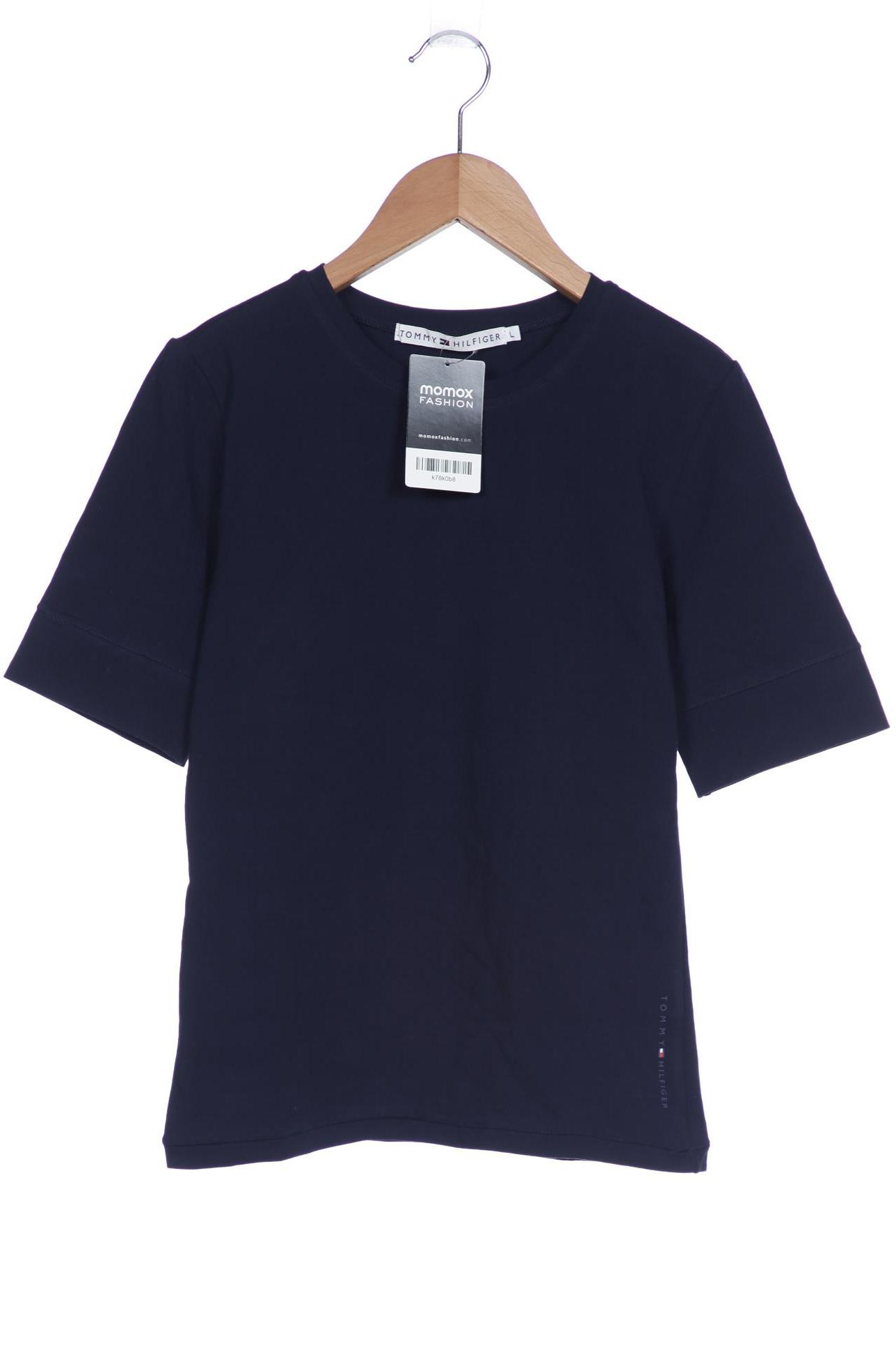 

Tommy Hilfiger Damen T-Shirt, marineblau, Gr. 42