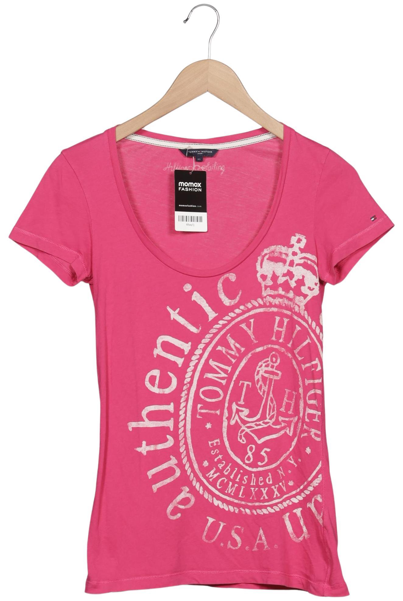 

Tommy Hilfiger Damen T-Shirt, pink, Gr. 34