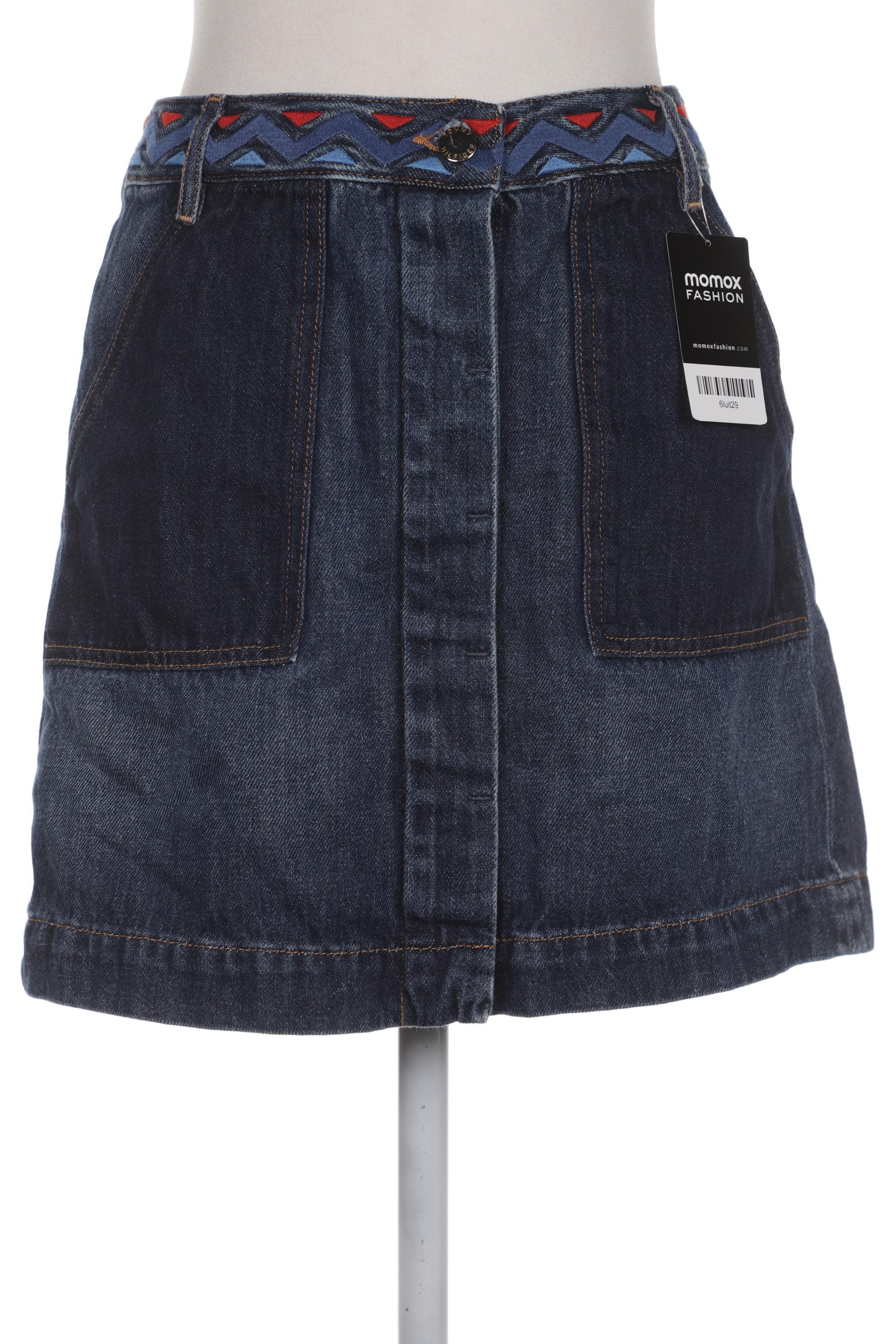 

Tommy Hilfiger Damen Rock, marineblau, Gr. 6