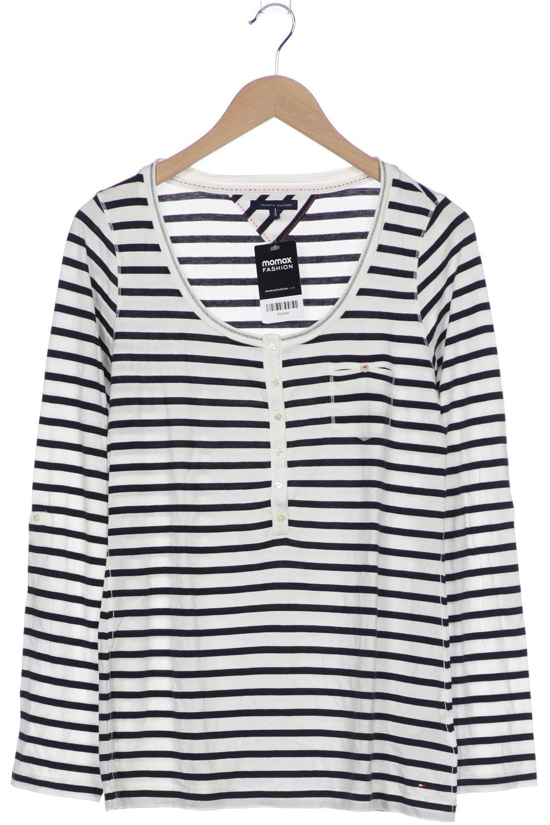 

Tommy Hilfiger Damen Langarmshirt, weiß, Gr. 42